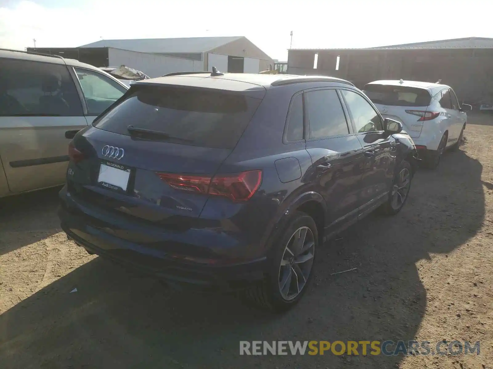 4 Фотография поврежденного автомобиля WA1DECF36M1047226 AUDI Q3 2021