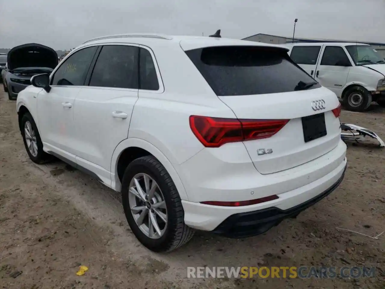 3 Фотография поврежденного автомобиля WA1DECF36M1069176 AUDI Q3 2021