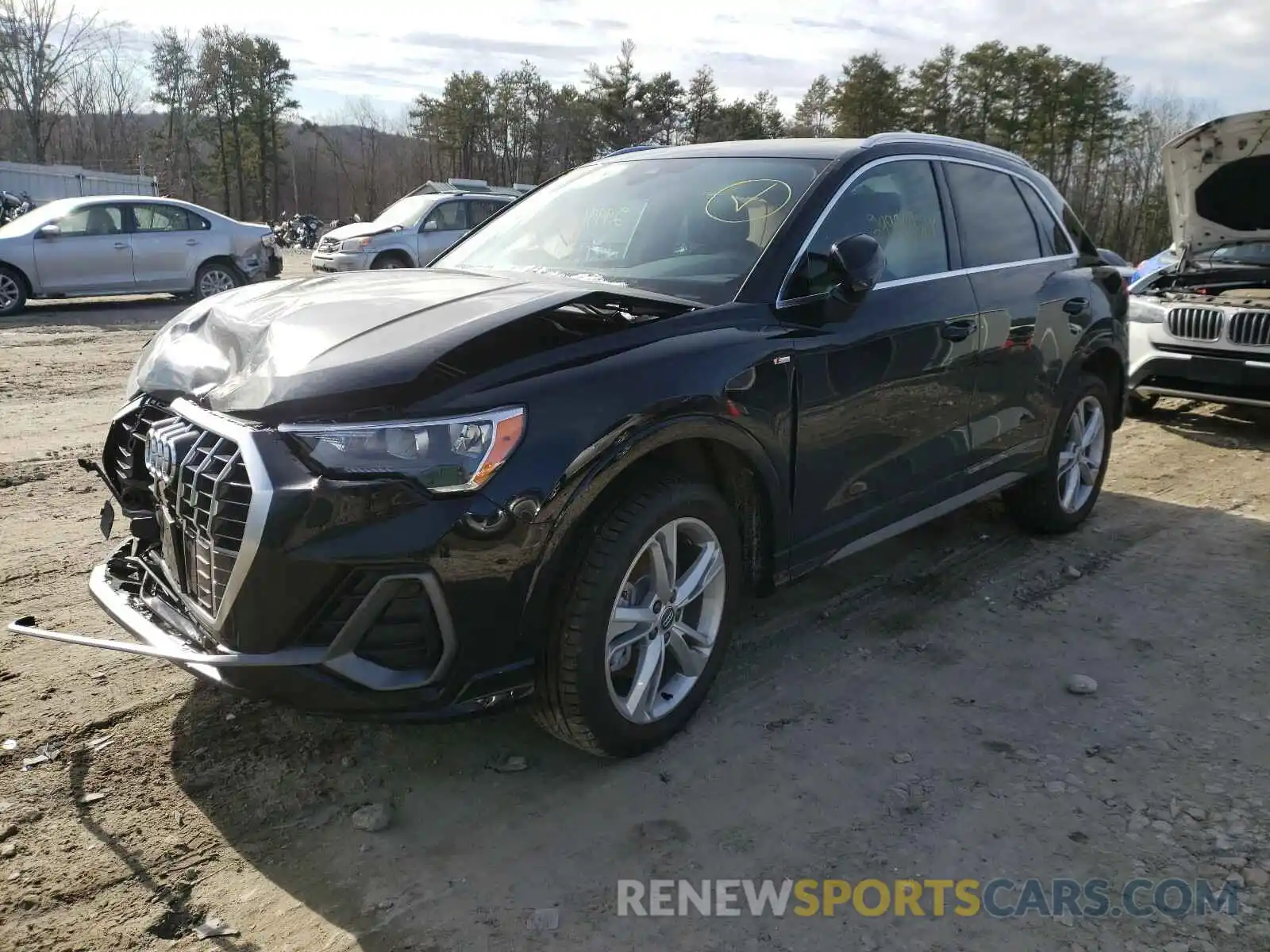 2 Photograph of a damaged car WA1DECF37M1009939 AUDI Q3 2021