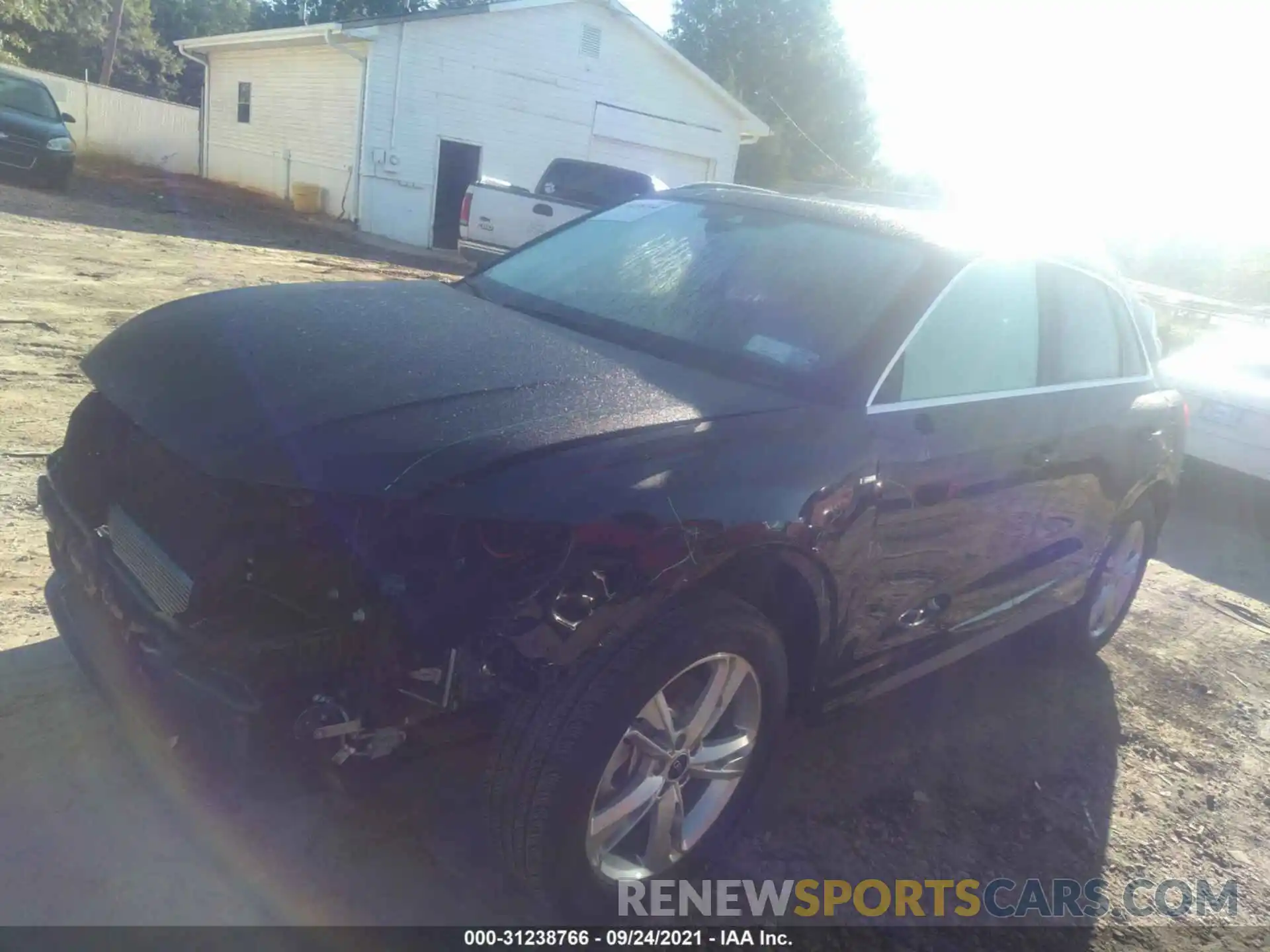 2 Photograph of a damaged car WA1DECF37M1019614 AUDI Q3 2021