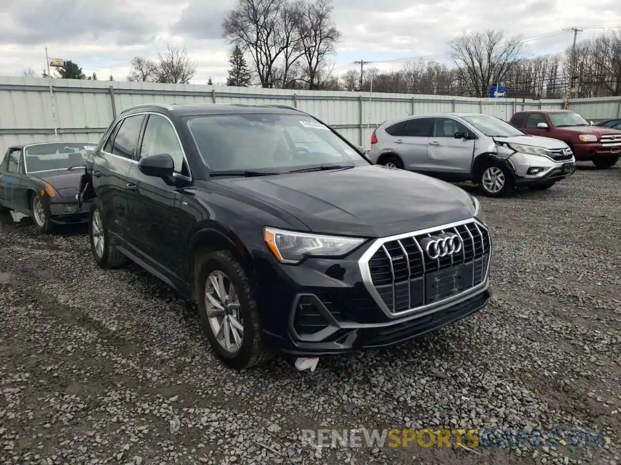 1 Фотография поврежденного автомобиля WA1DECF37M1038390 AUDI Q3 2021