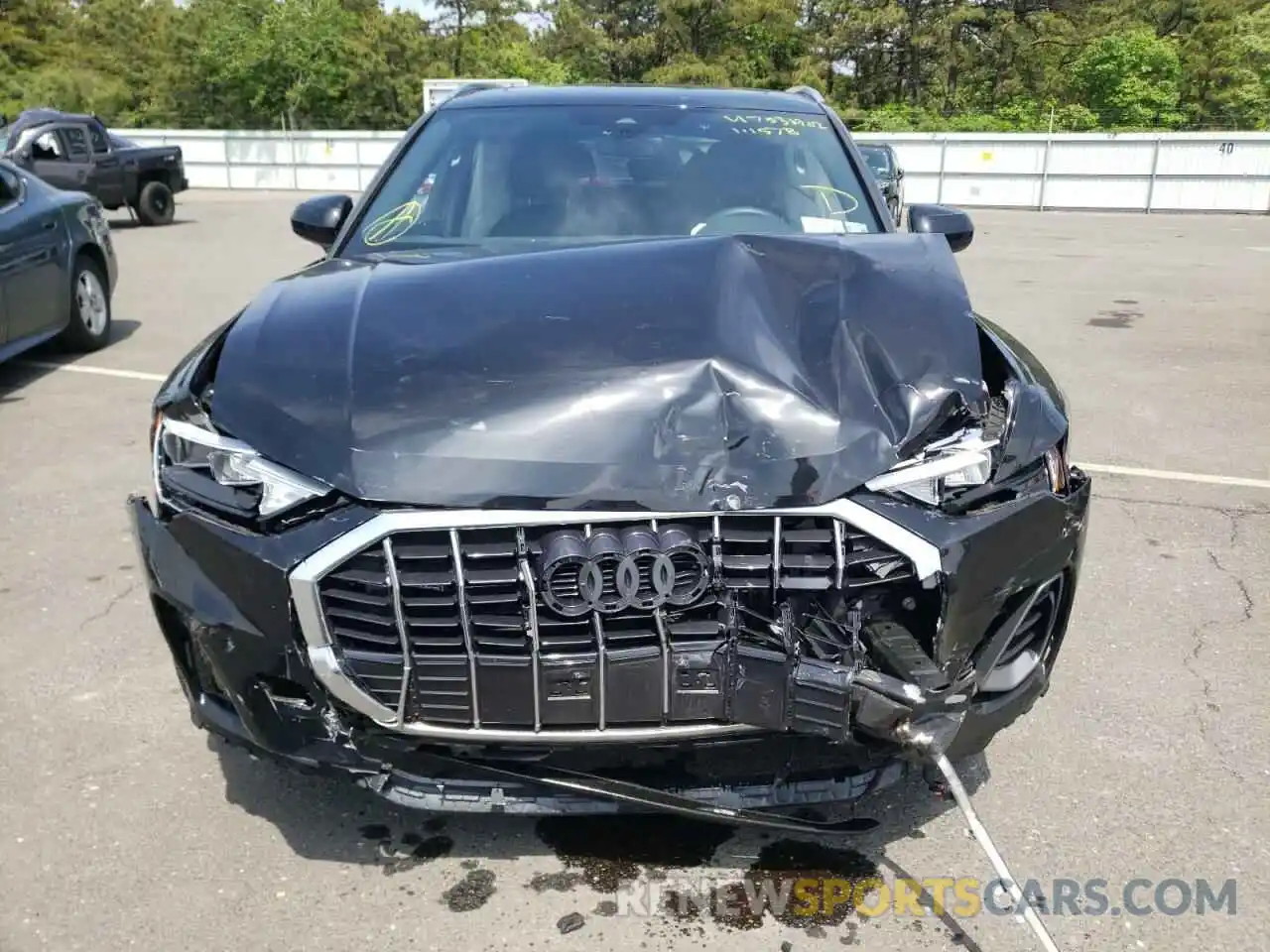 7 Photograph of a damaged car WA1DECF37M1111578 AUDI Q3 2021