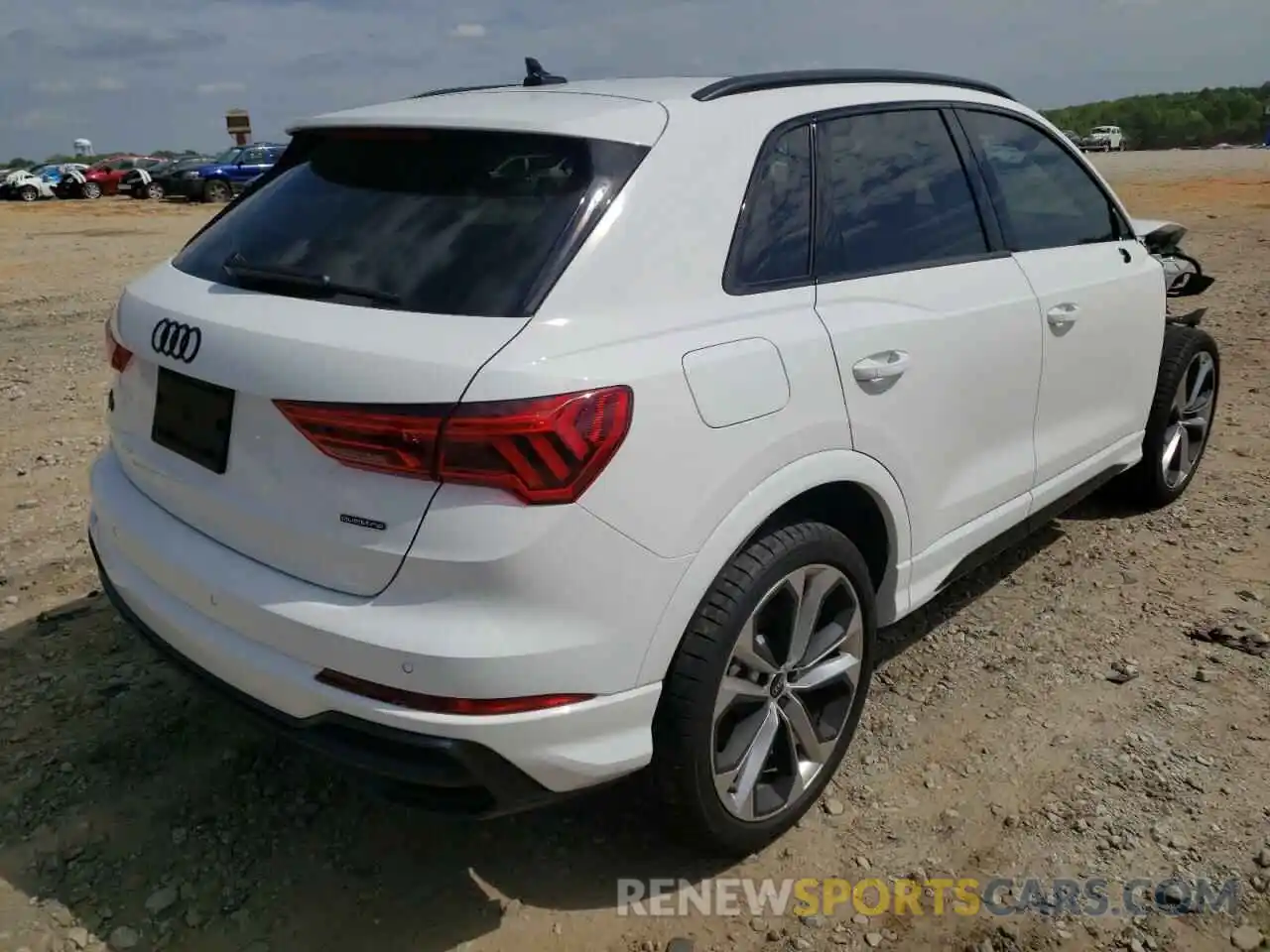 4 Фотография поврежденного автомобиля WA1DECF37M1157170 AUDI Q3 2021