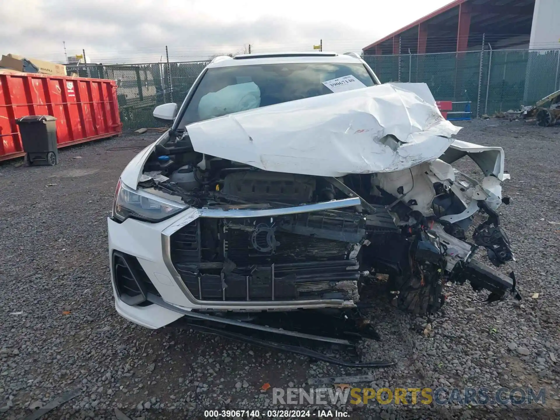 12 Photograph of a damaged car WA1DECF38M1016673 AUDI Q3 2021