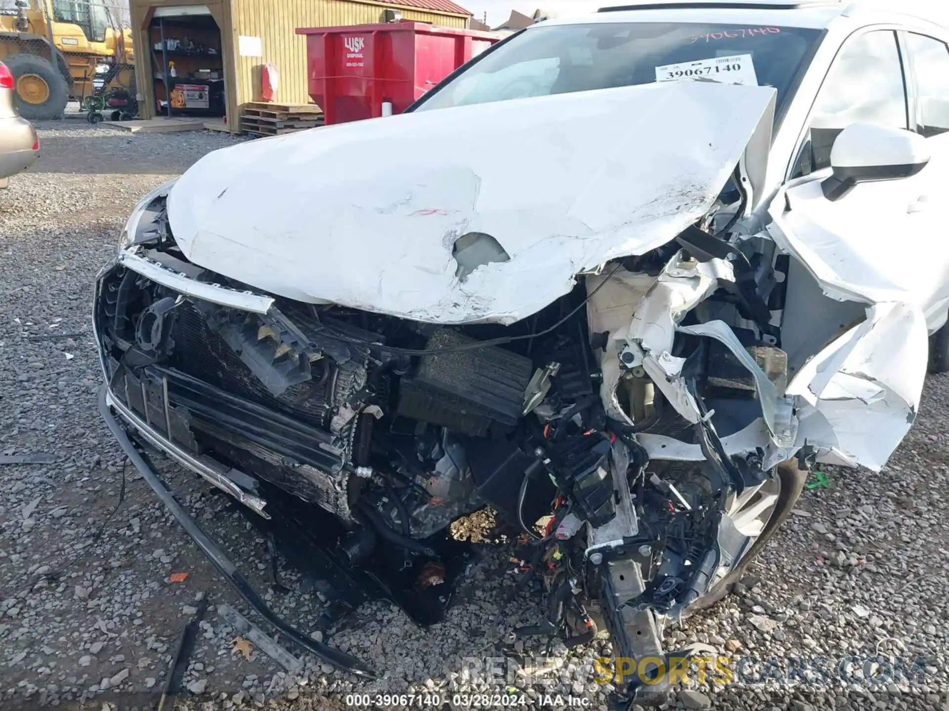 6 Photograph of a damaged car WA1DECF38M1016673 AUDI Q3 2021