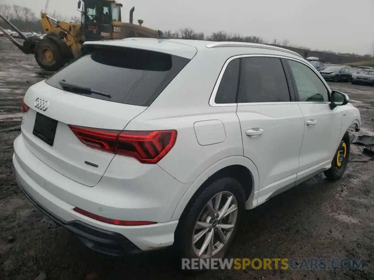 4 Фотография поврежденного автомобиля WA1DECF38M1018360 AUDI Q3 2021