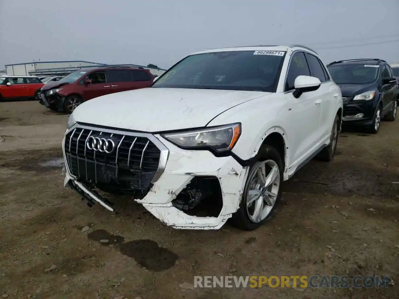 2 Photograph of a damaged car WA1DECF38M1022067 AUDI Q3 2021