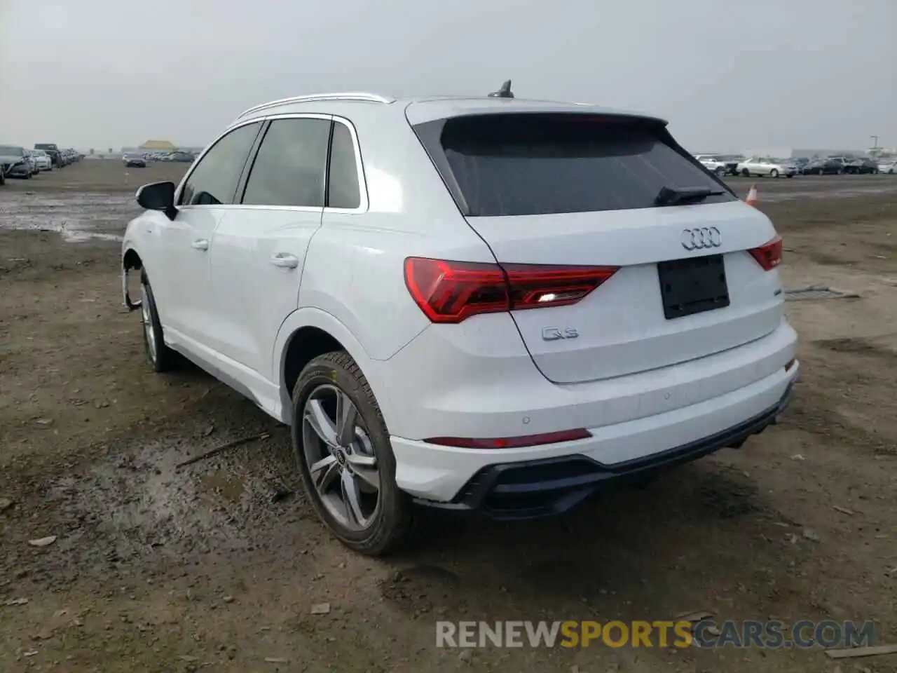 3 Фотография поврежденного автомобиля WA1DECF38M1022067 AUDI Q3 2021