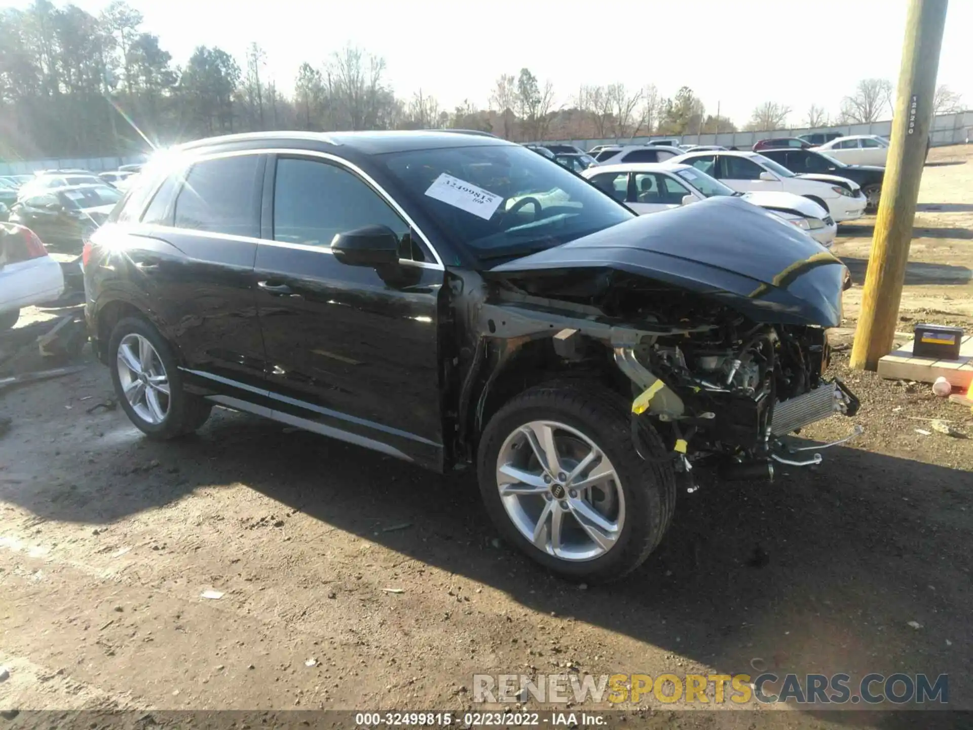 1 Photograph of a damaged car WA1DECF38M1044411 AUDI Q3 2021