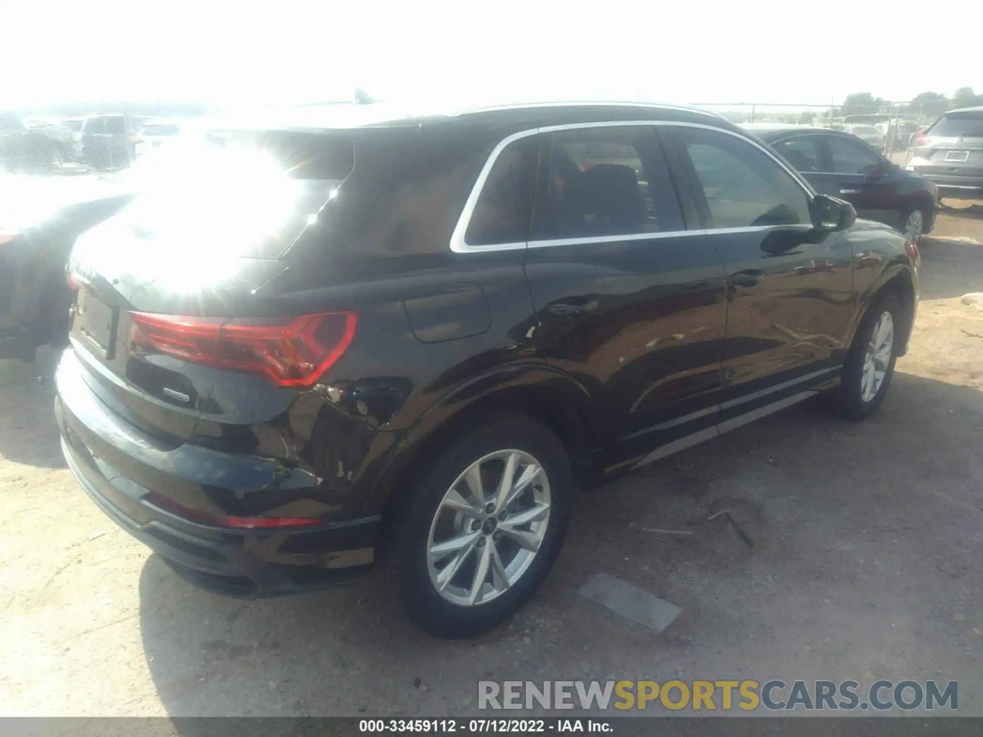 4 Фотография поврежденного автомобиля WA1DECF38M1065937 AUDI Q3 2021