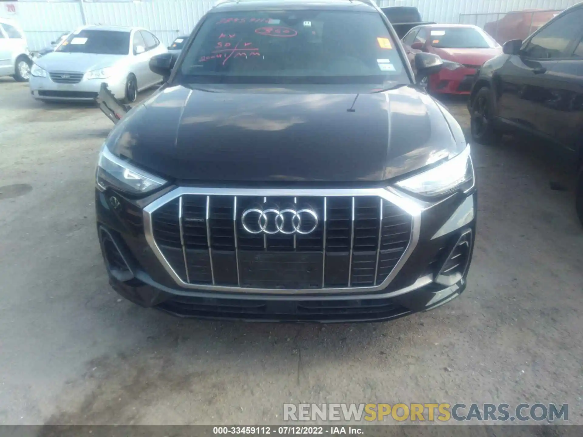 6 Фотография поврежденного автомобиля WA1DECF38M1065937 AUDI Q3 2021