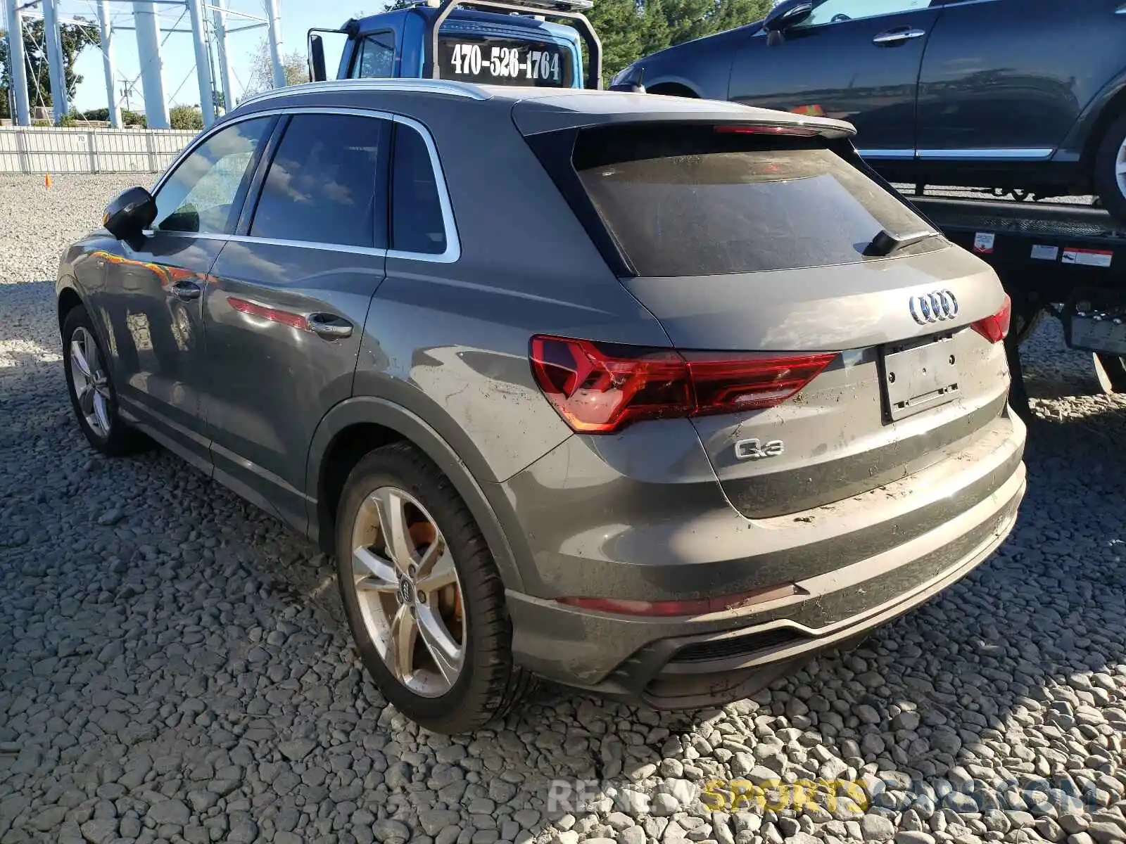 3 Фотография поврежденного автомобиля WA1DECF39M1009196 AUDI Q3 2021