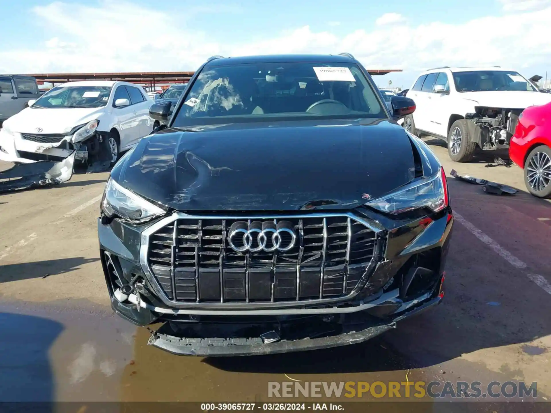 12 Photograph of a damaged car WA1DECF39M1045227 AUDI Q3 2021