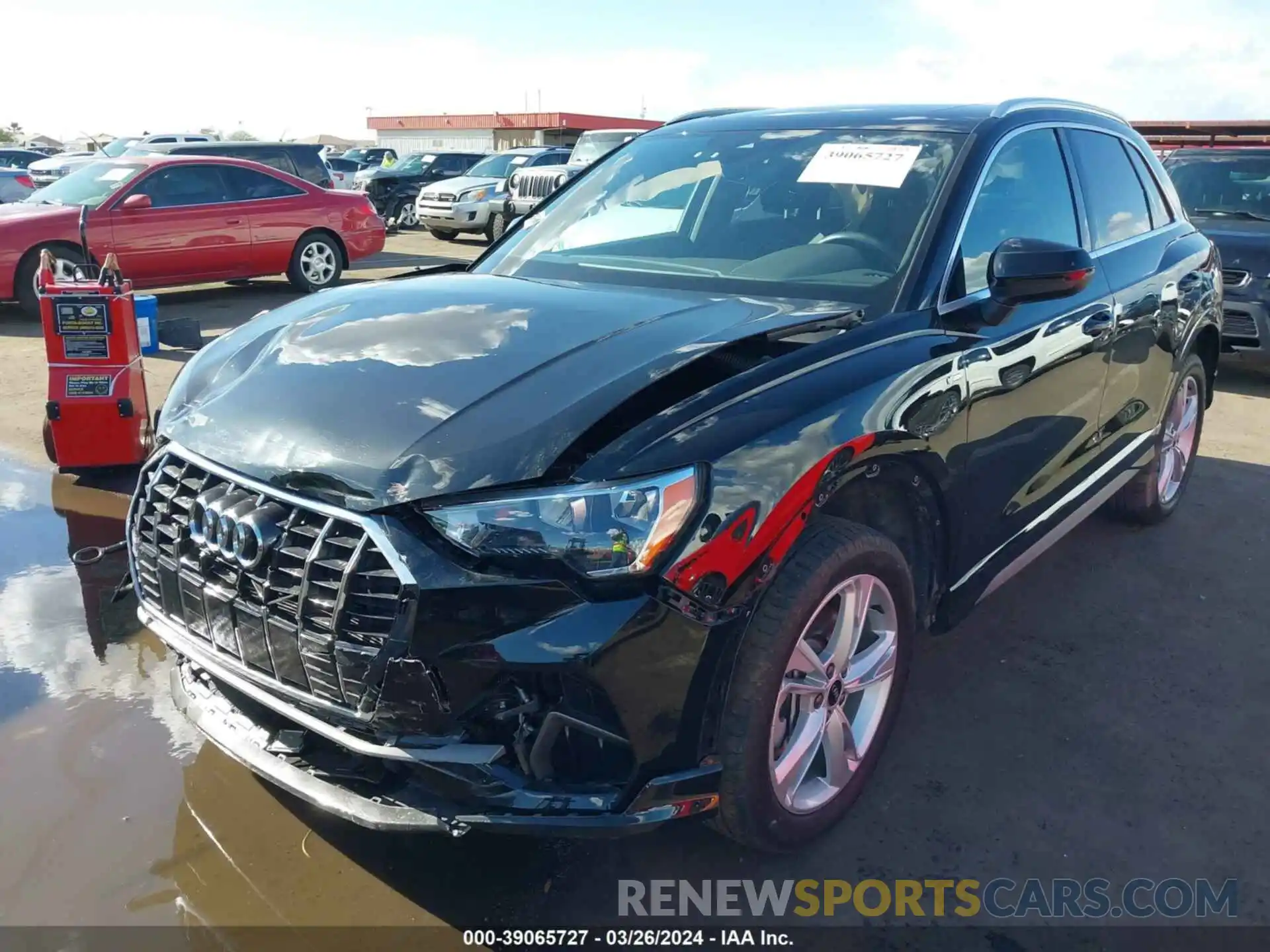 2 Photograph of a damaged car WA1DECF39M1045227 AUDI Q3 2021