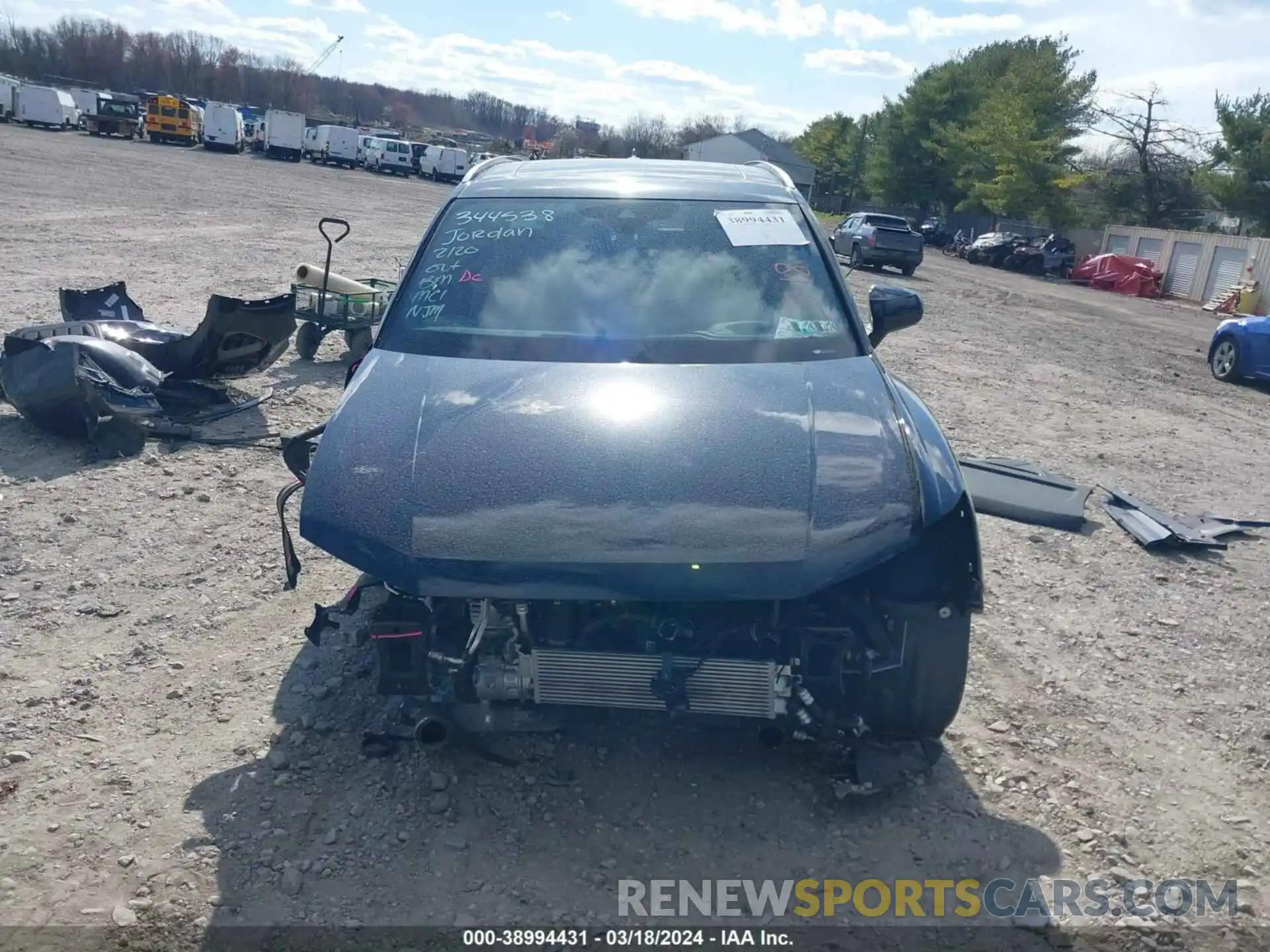 12 Photograph of a damaged car WA1DECF39M1093875 AUDI Q3 2021