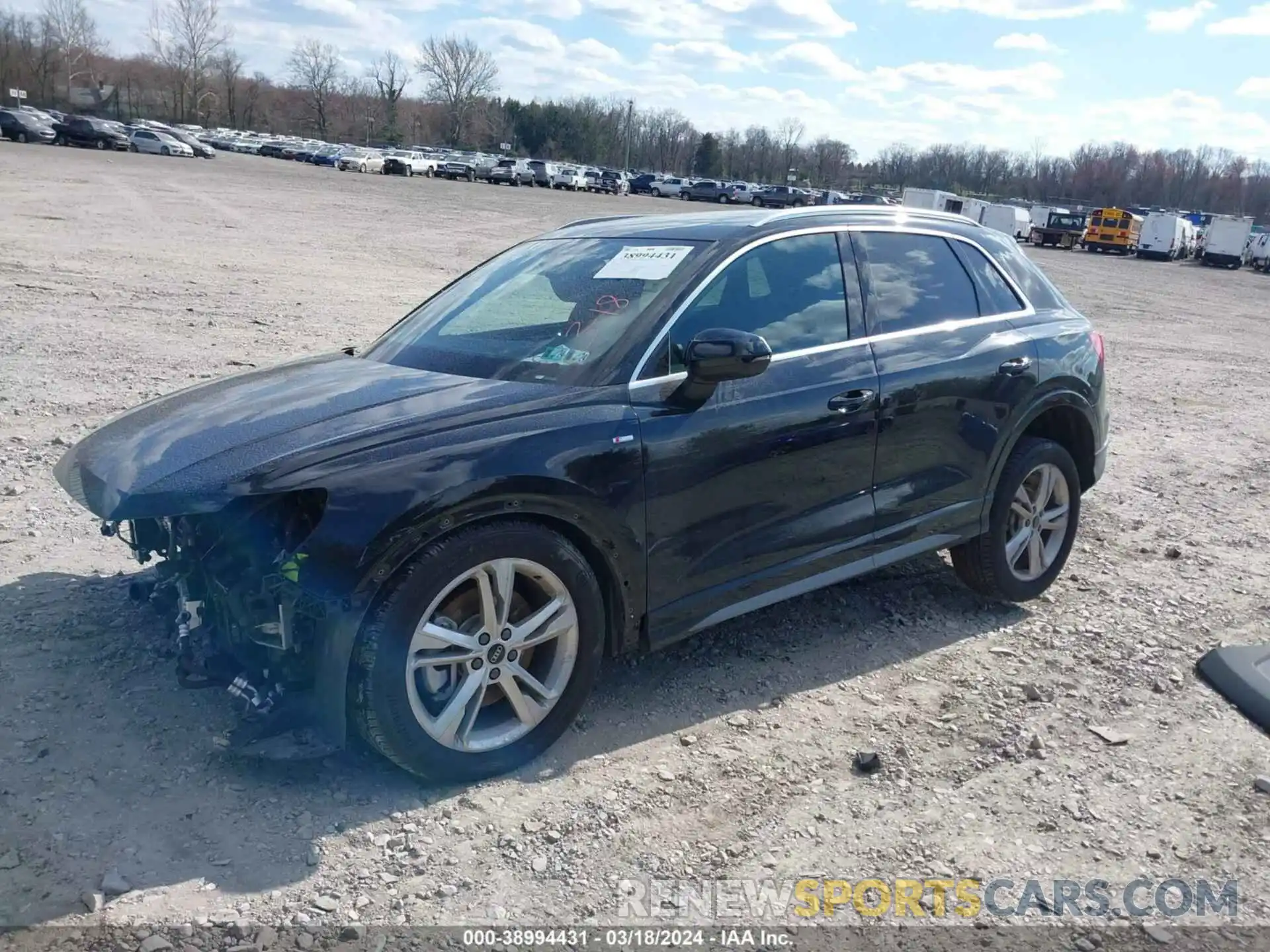 2 Фотография поврежденного автомобиля WA1DECF39M1093875 AUDI Q3 2021