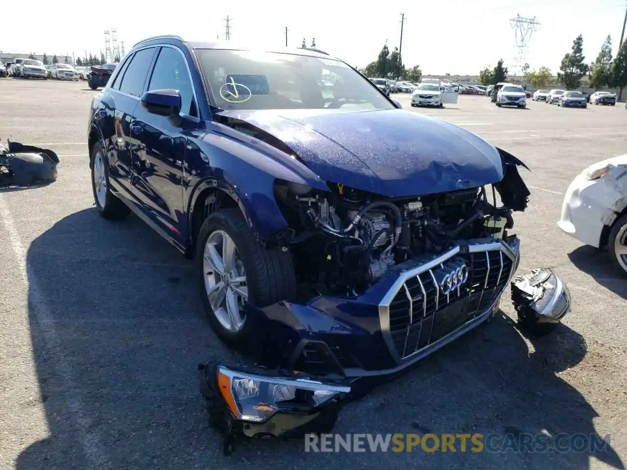 1 Photograph of a damaged car WA1DECF3XM1007294 AUDI Q3 2021