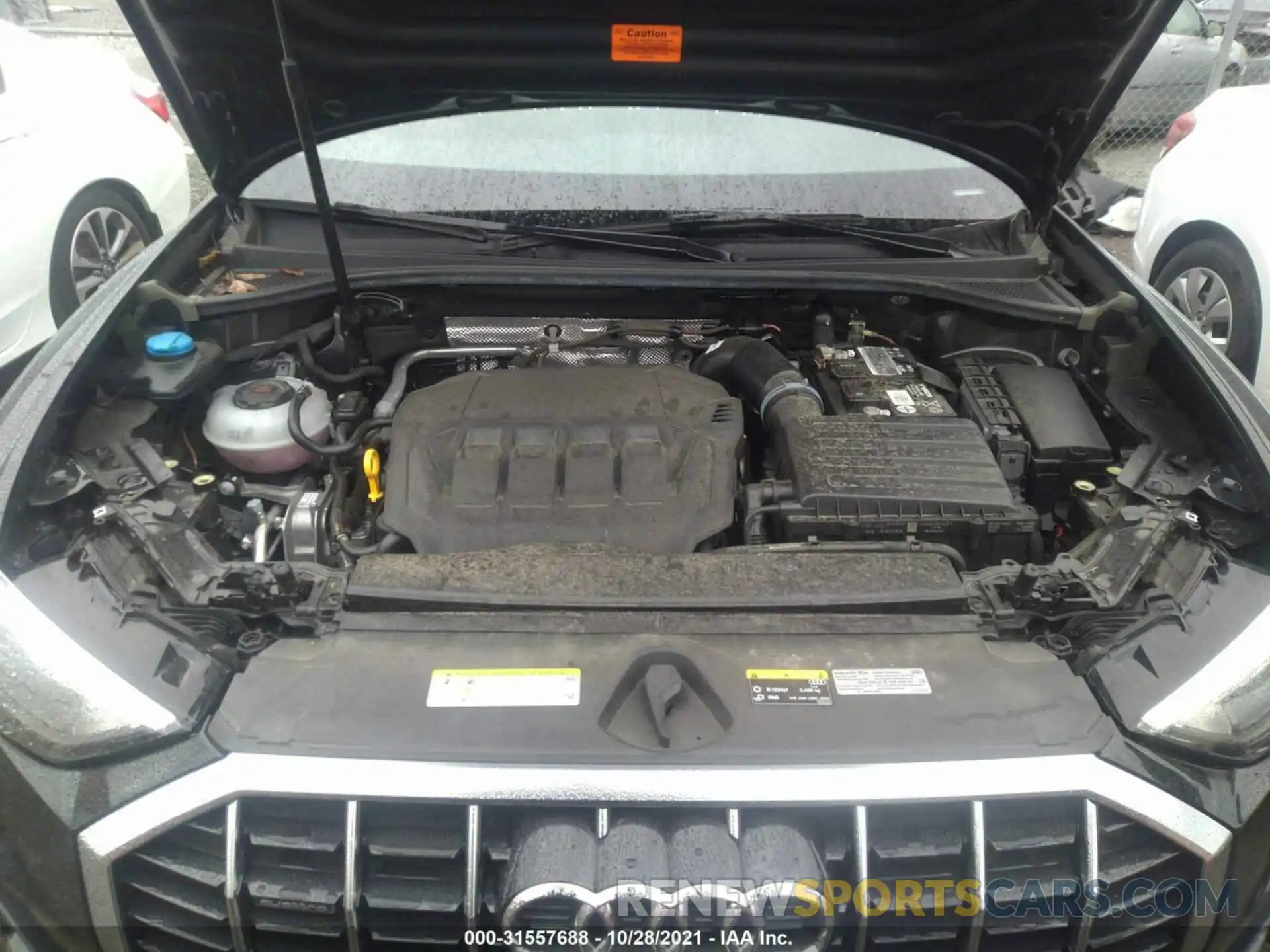 10 Фотография поврежденного автомобиля WA1DECF3XM1023351 AUDI Q3 2021