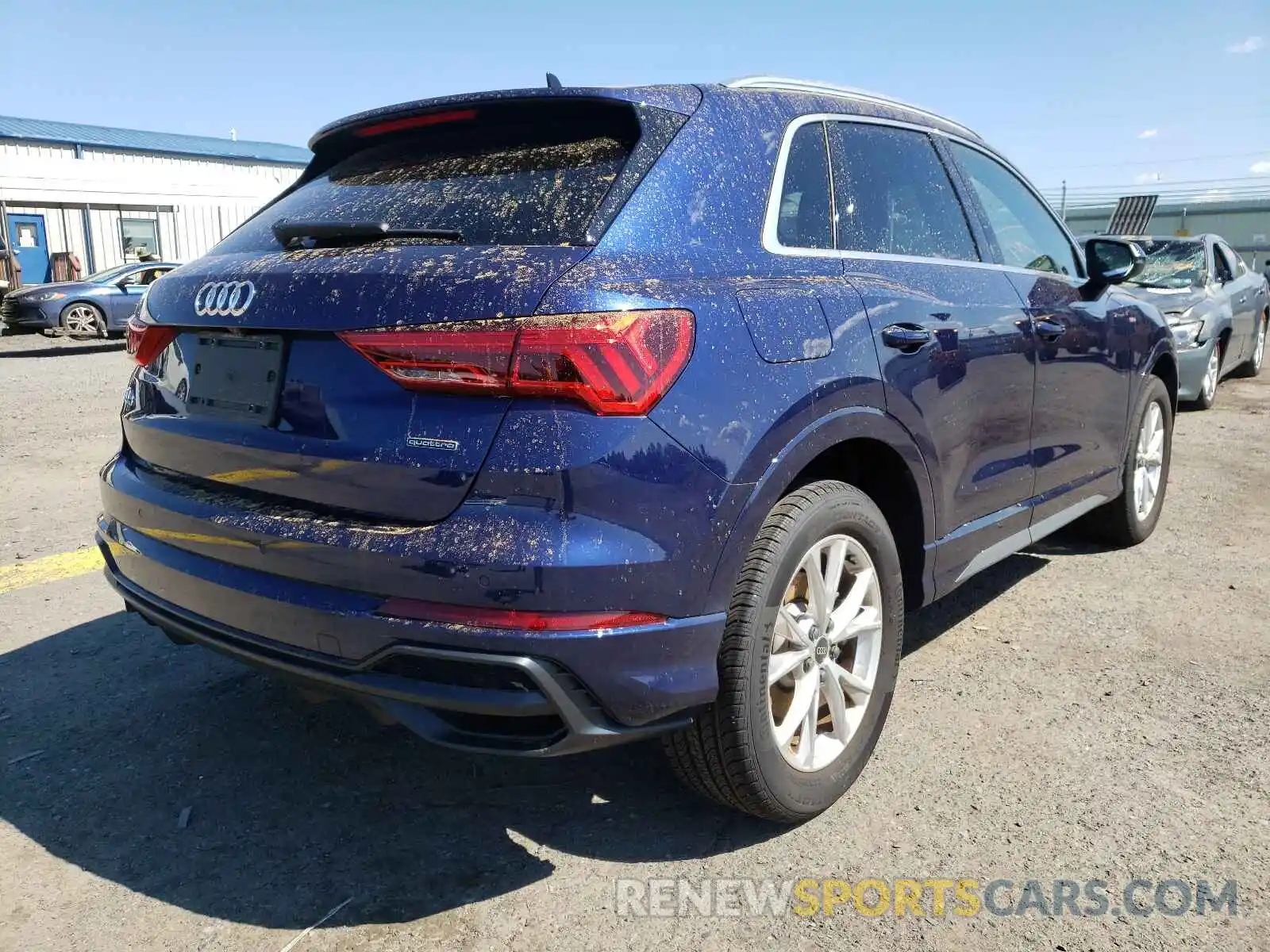 4 Фотография поврежденного автомобиля WA1DECF3XM1033510 AUDI Q3 2021