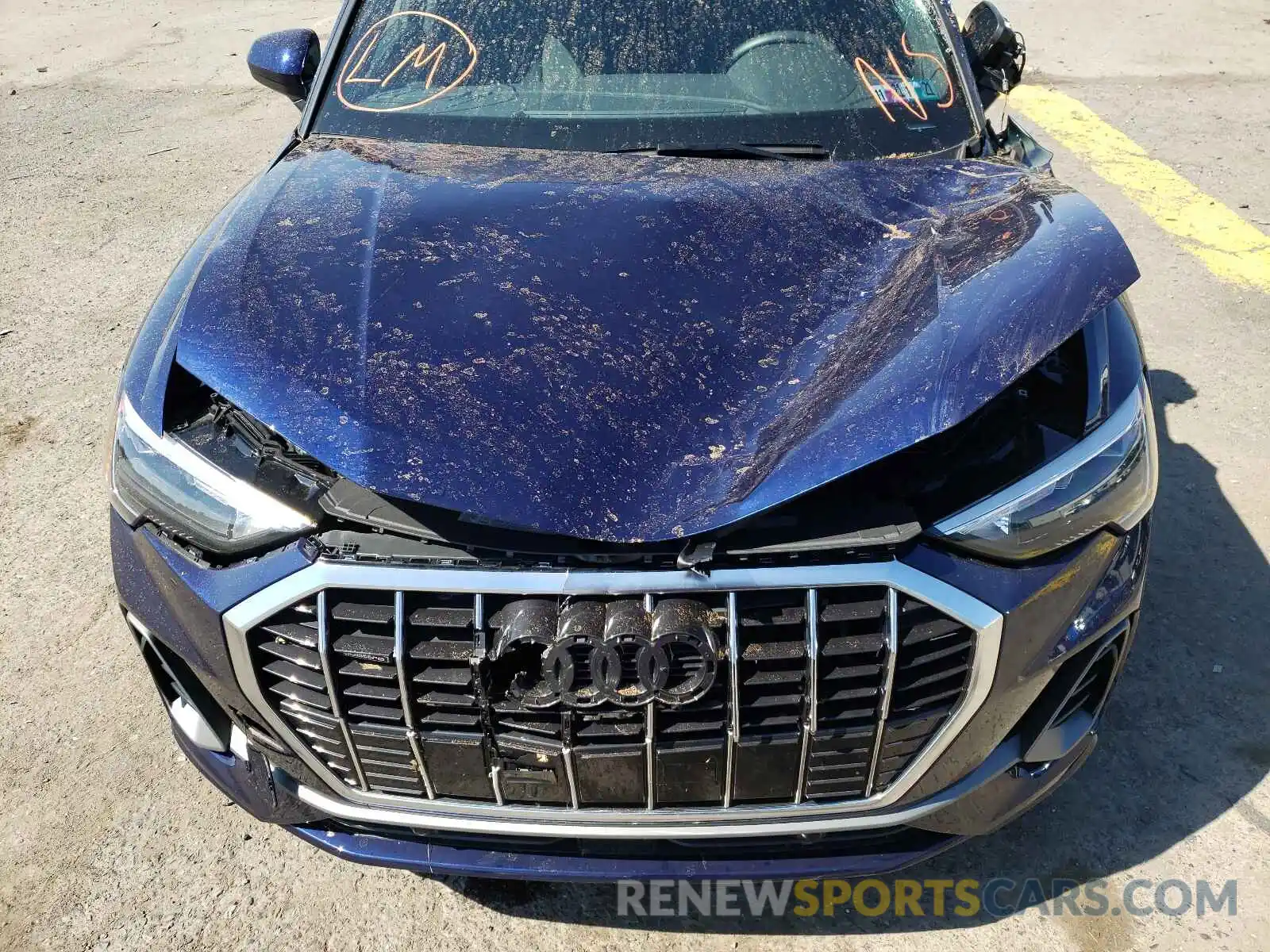 9 Photograph of a damaged car WA1DECF3XM1033510 AUDI Q3 2021