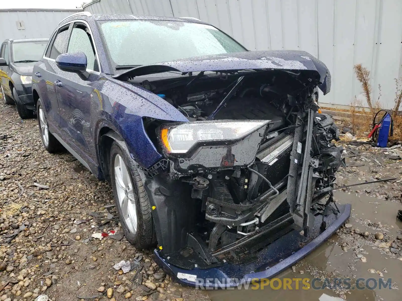 1 Photograph of a damaged car WA1DECF3XM1041218 AUDI Q3 2021