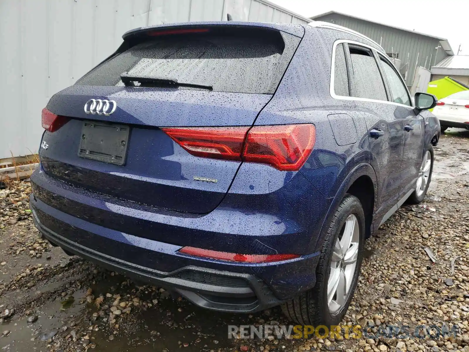 4 Фотография поврежденного автомобиля WA1DECF3XM1041218 AUDI Q3 2021