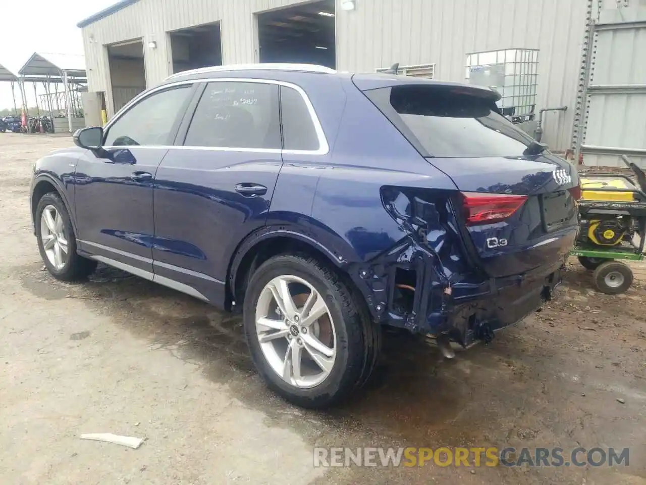 3 Photograph of a damaged car WA1DECF3XM1077992 AUDI Q3 2021