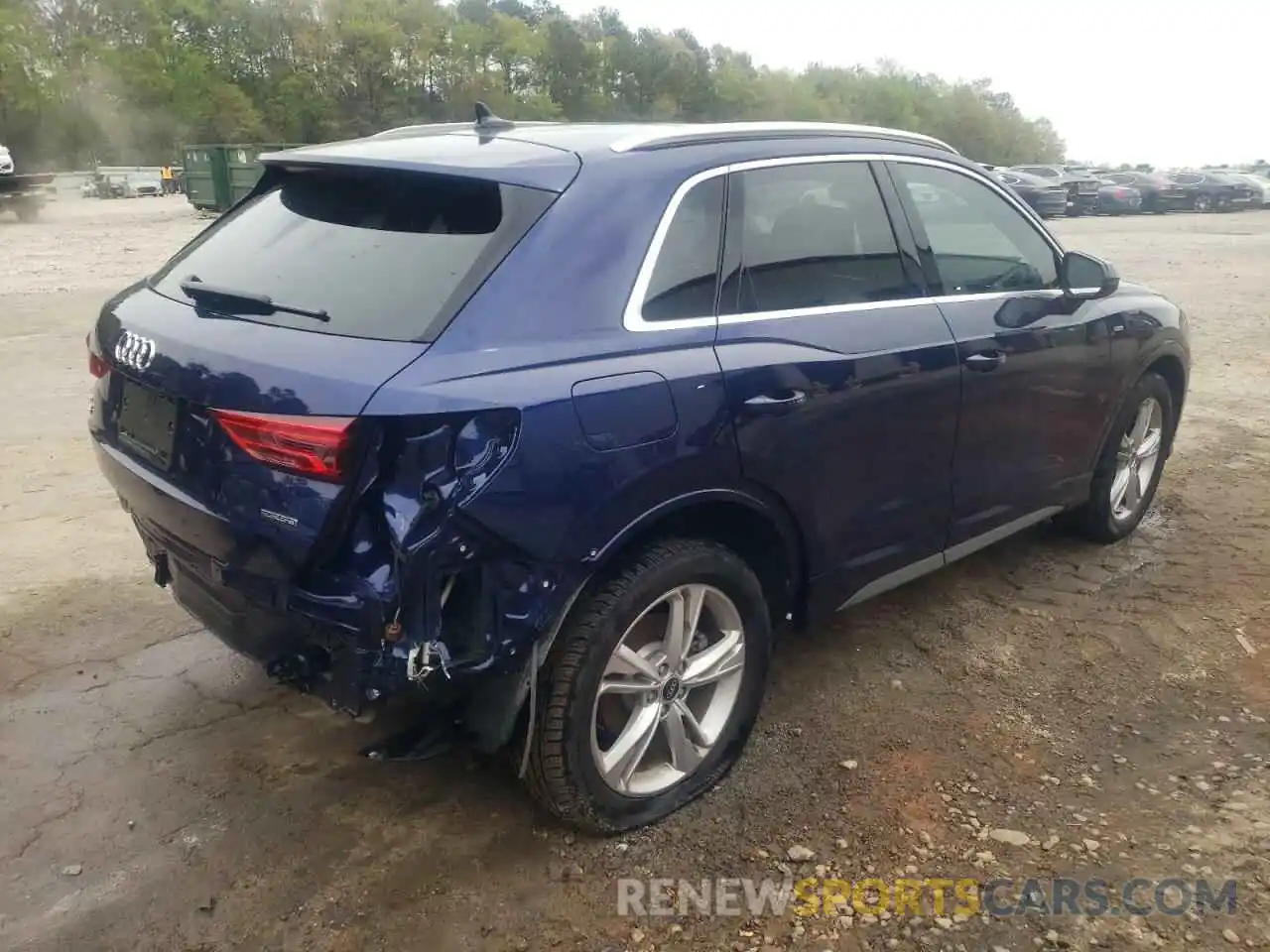 4 Фотография поврежденного автомобиля WA1DECF3XM1077992 AUDI Q3 2021