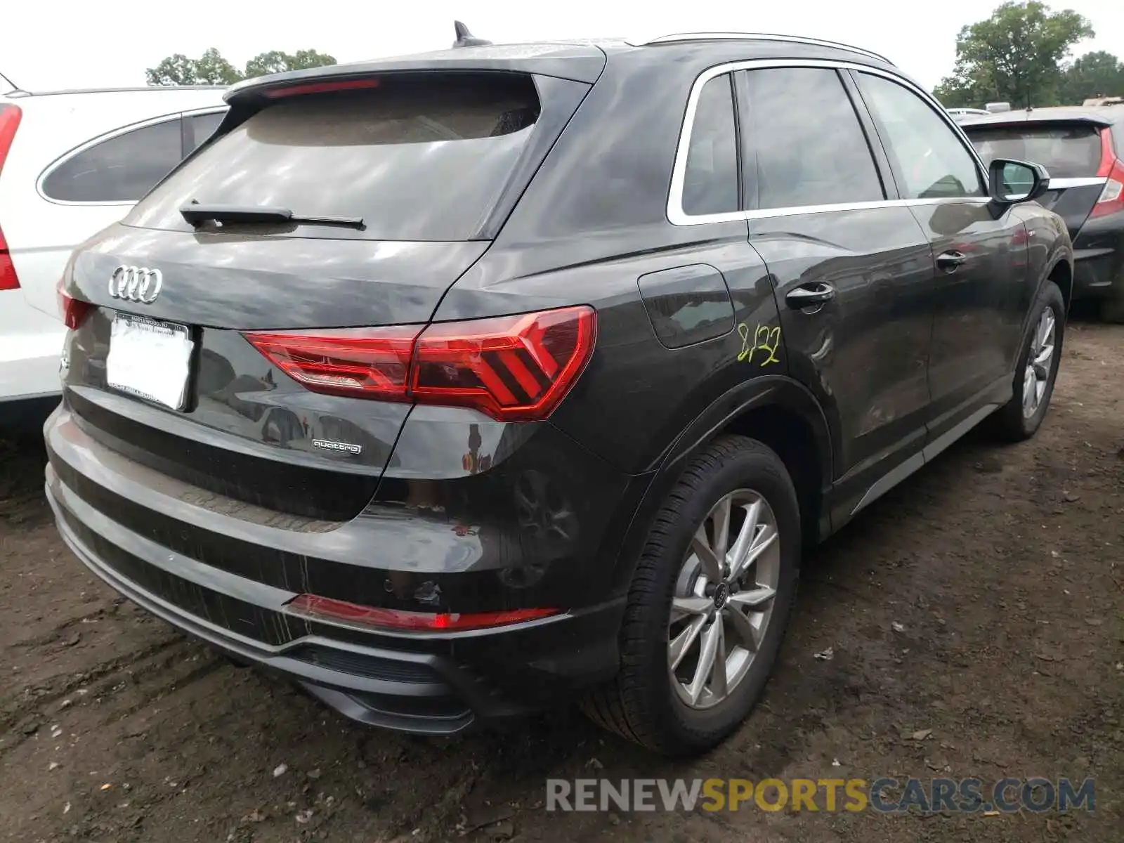 4 Фотография поврежденного автомобиля WA1DECF3XM1139715 AUDI Q3 2021