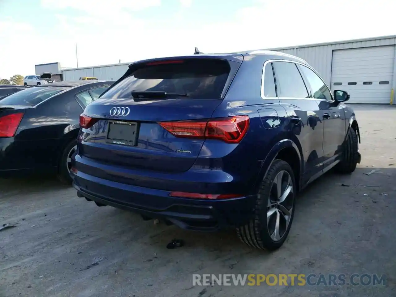 4 Фотография поврежденного автомобиля WA1EECF30M1042141 AUDI Q3 2021