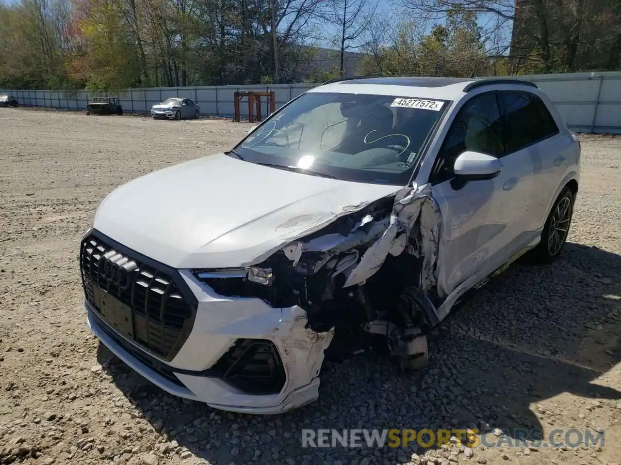 2 Photograph of a damaged car WA1EECF30M1115282 AUDI Q3 2021