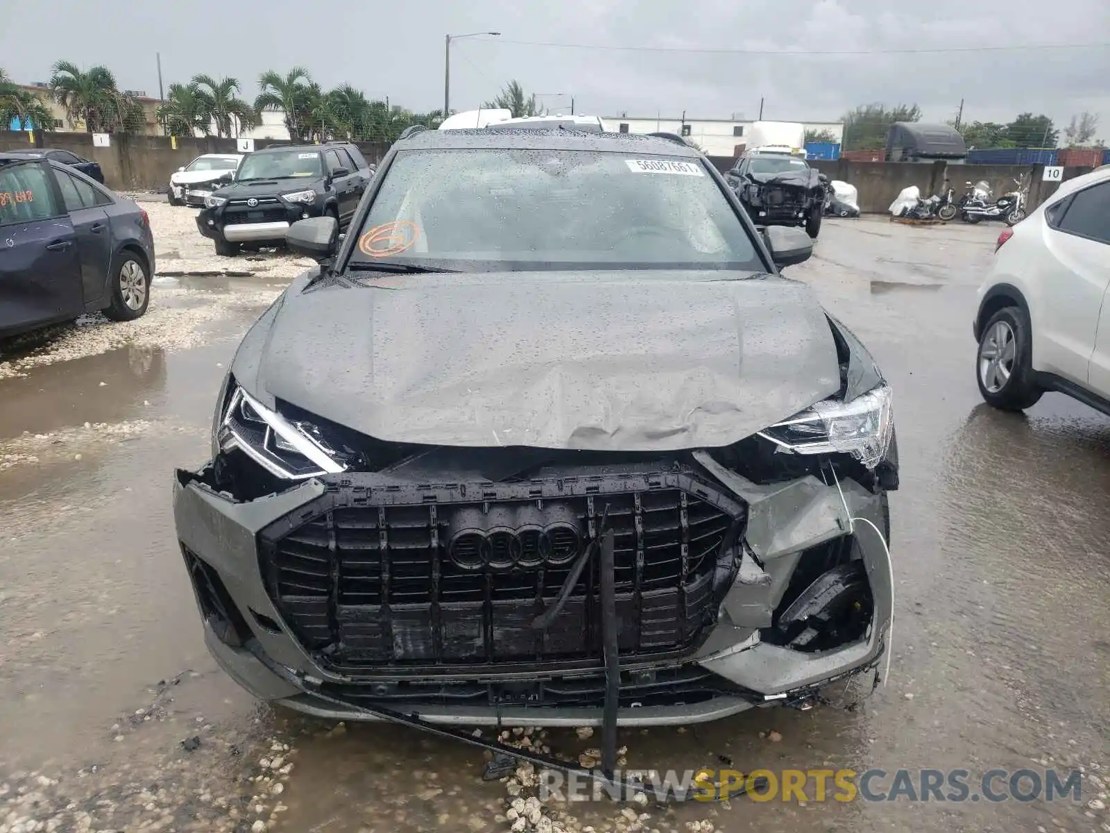 9 Photograph of a damaged car WA1EECF30M1142496 AUDI Q3 2021