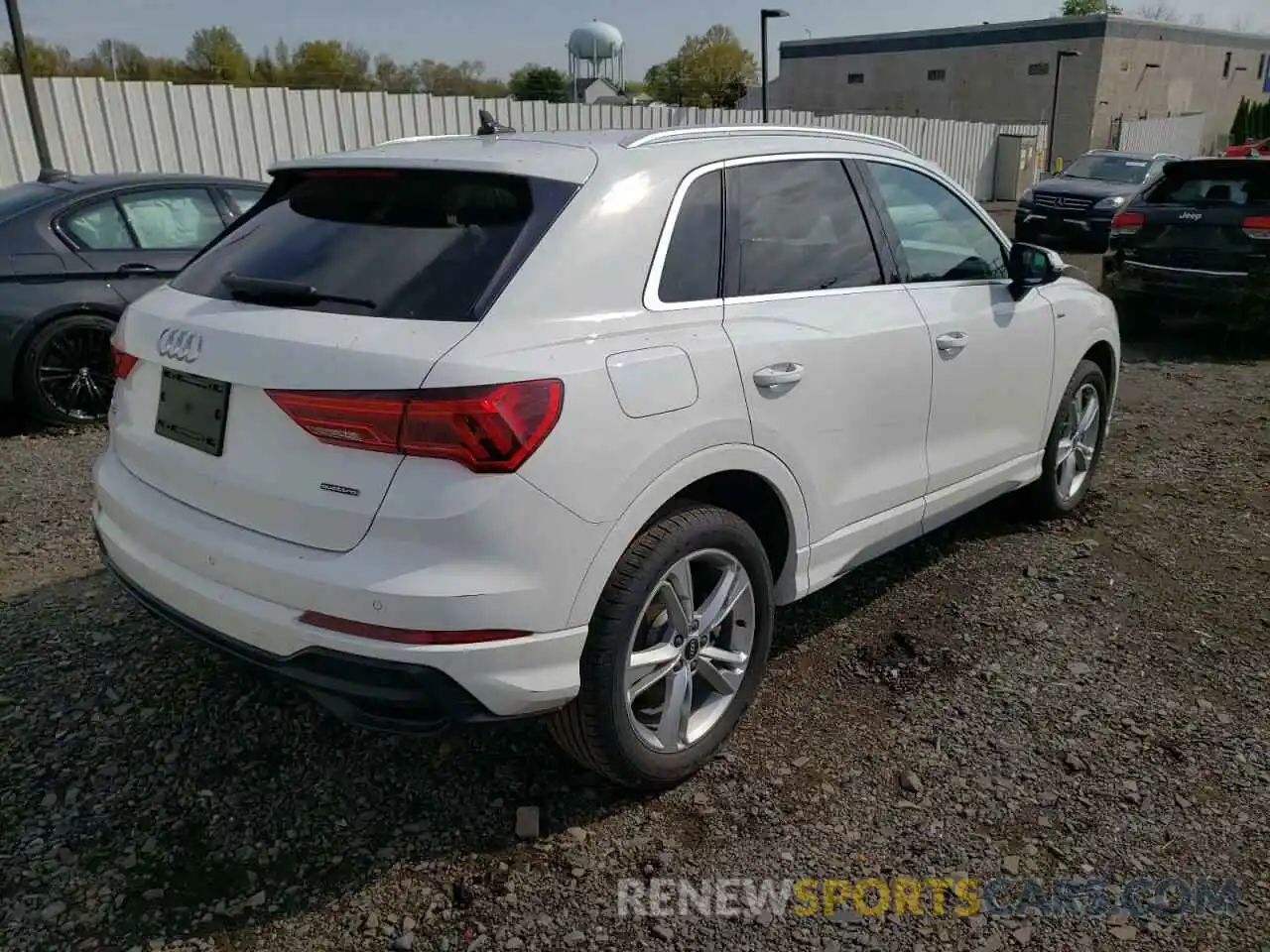 4 Фотография поврежденного автомобиля WA1EECF30M1151991 AUDI Q3 2021