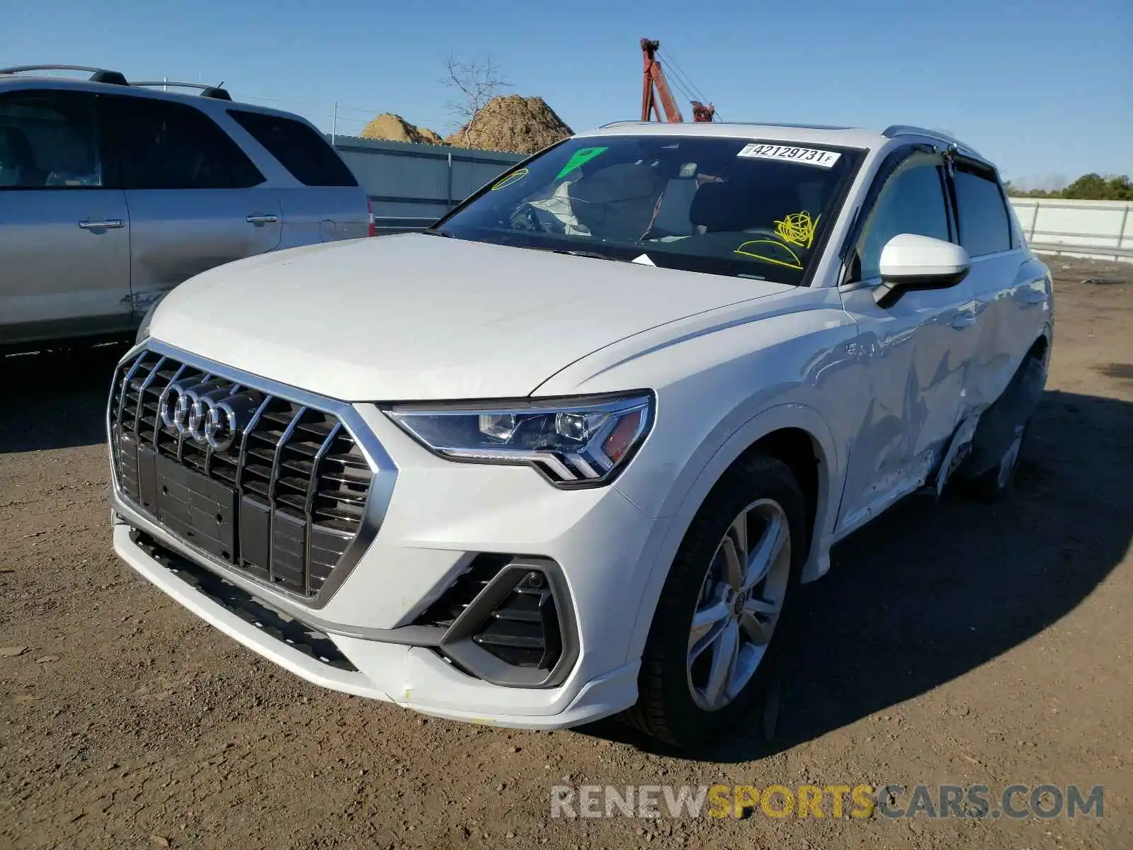 2 Photograph of a damaged car WA1EECF31M1056971 AUDI Q3 2021