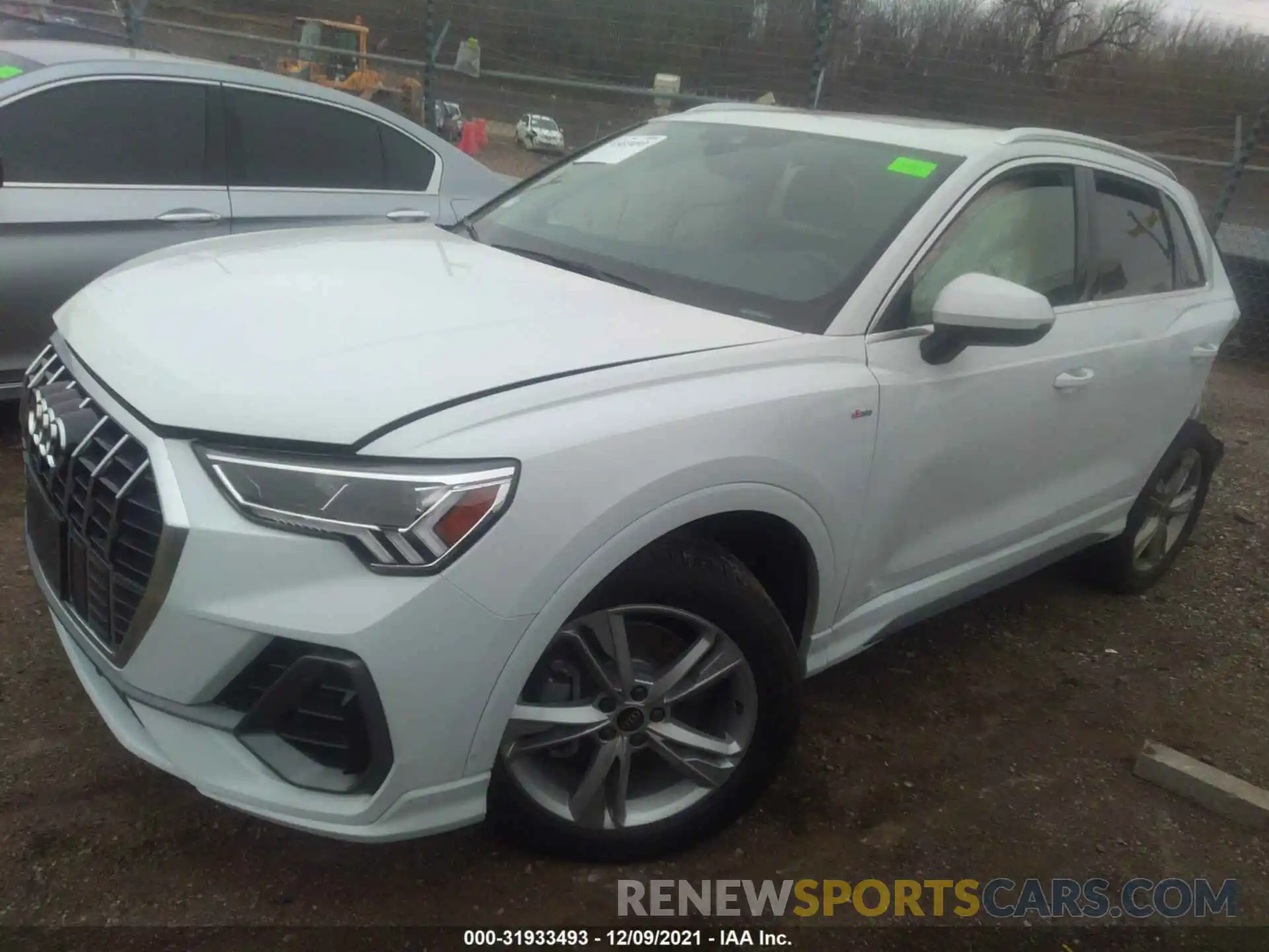 2 Photograph of a damaged car WA1EECF31M1103142 AUDI Q3 2021