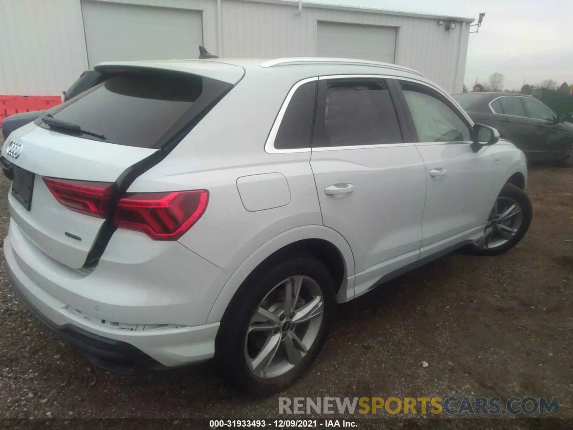 4 Фотография поврежденного автомобиля WA1EECF31M1103142 AUDI Q3 2021