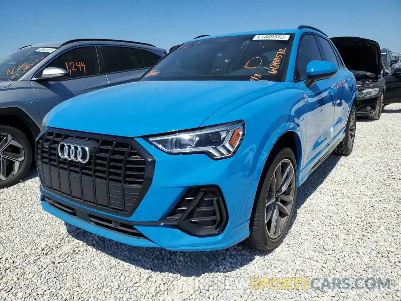 2 Фотография поврежденного автомобиля WA1EECF31M1125531 AUDI Q3 2021