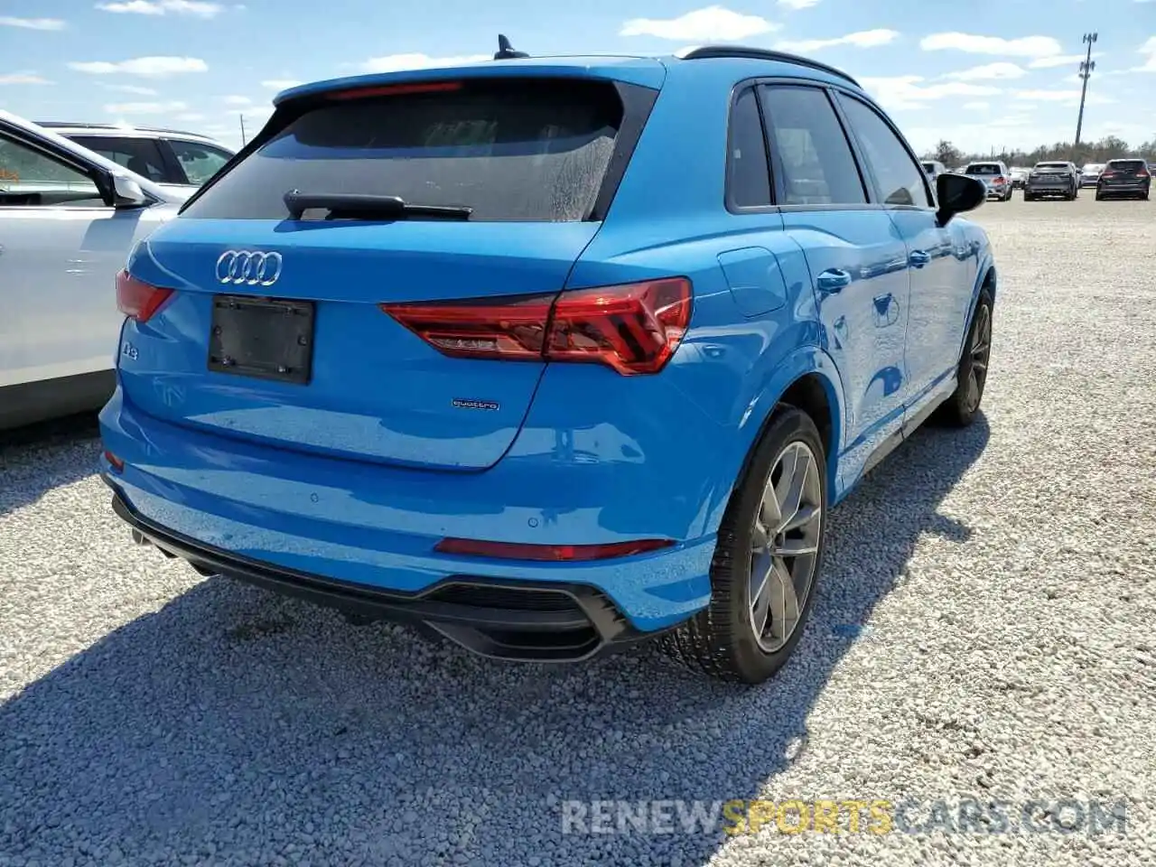 4 Фотография поврежденного автомобиля WA1EECF31M1125531 AUDI Q3 2021