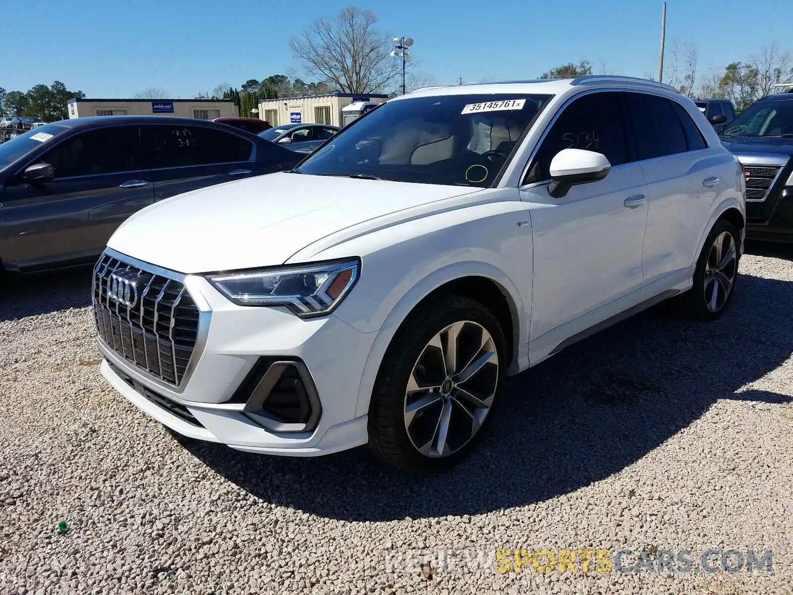 2 Photograph of a damaged car WA1EECF32M1006662 AUDI Q3 2021