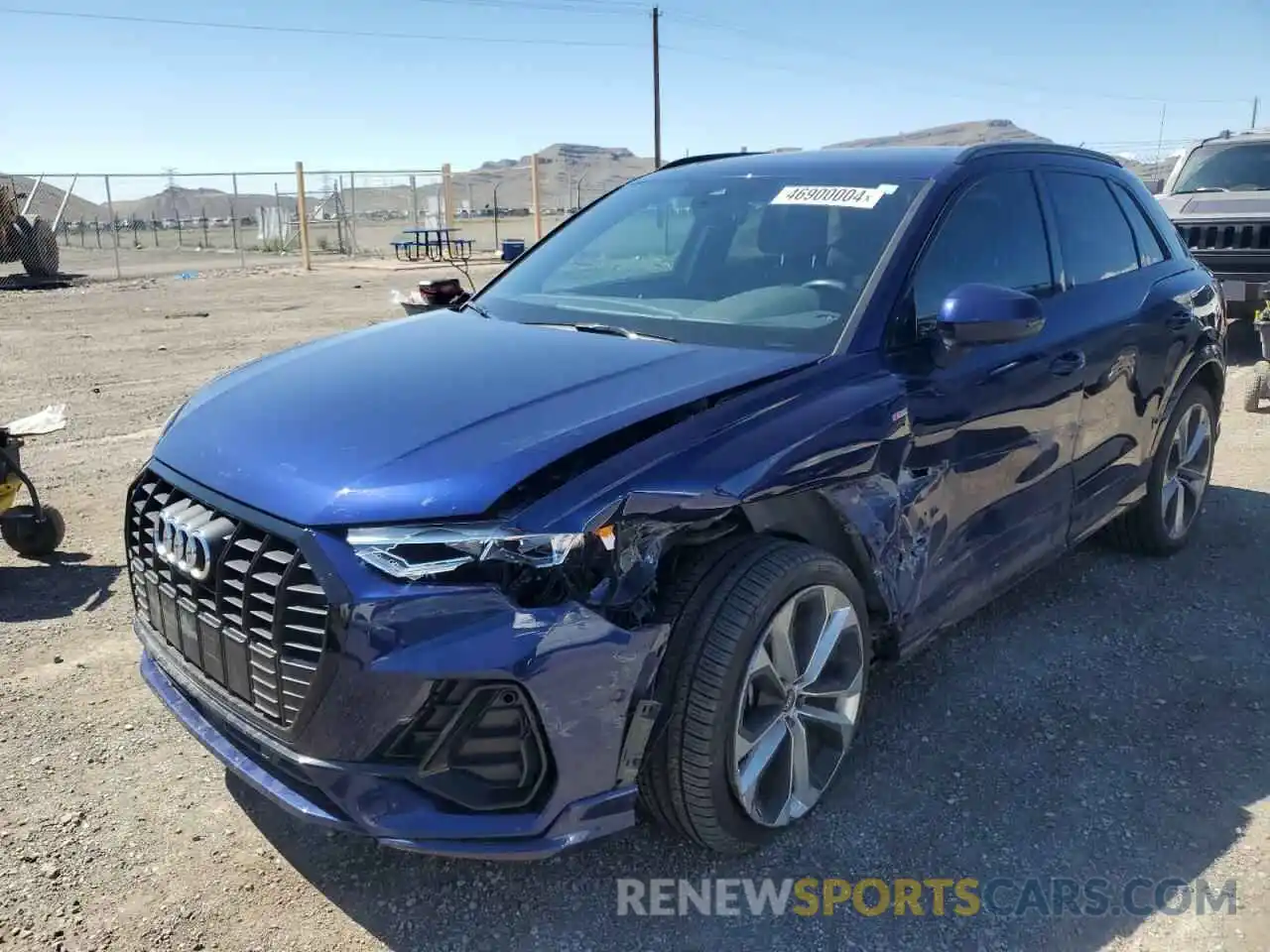 1 Photograph of a damaged car WA1EECF33M1049066 AUDI Q3 2021