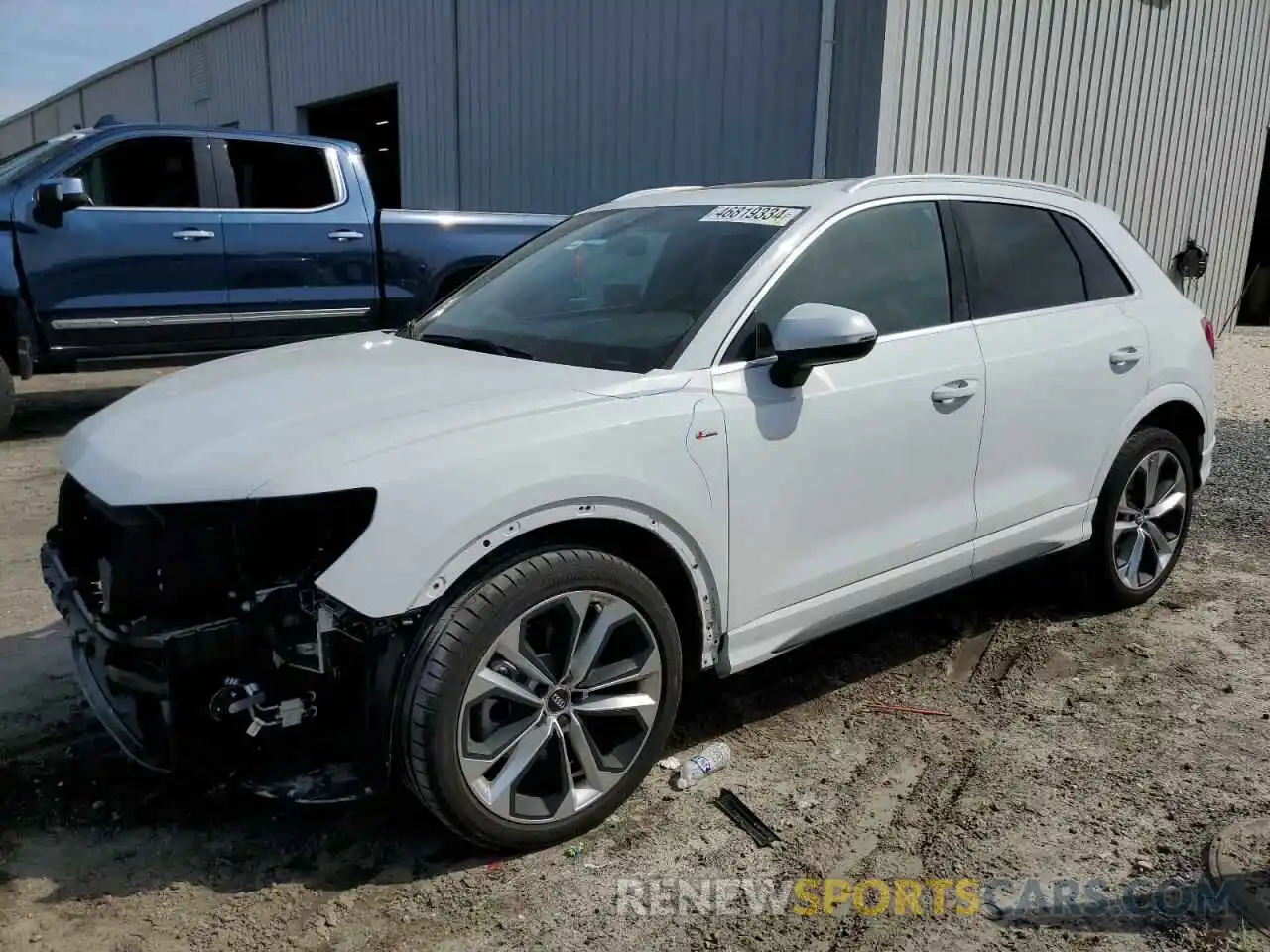 1 Photograph of a damaged car WA1EECF34M1003259 AUDI Q3 2021