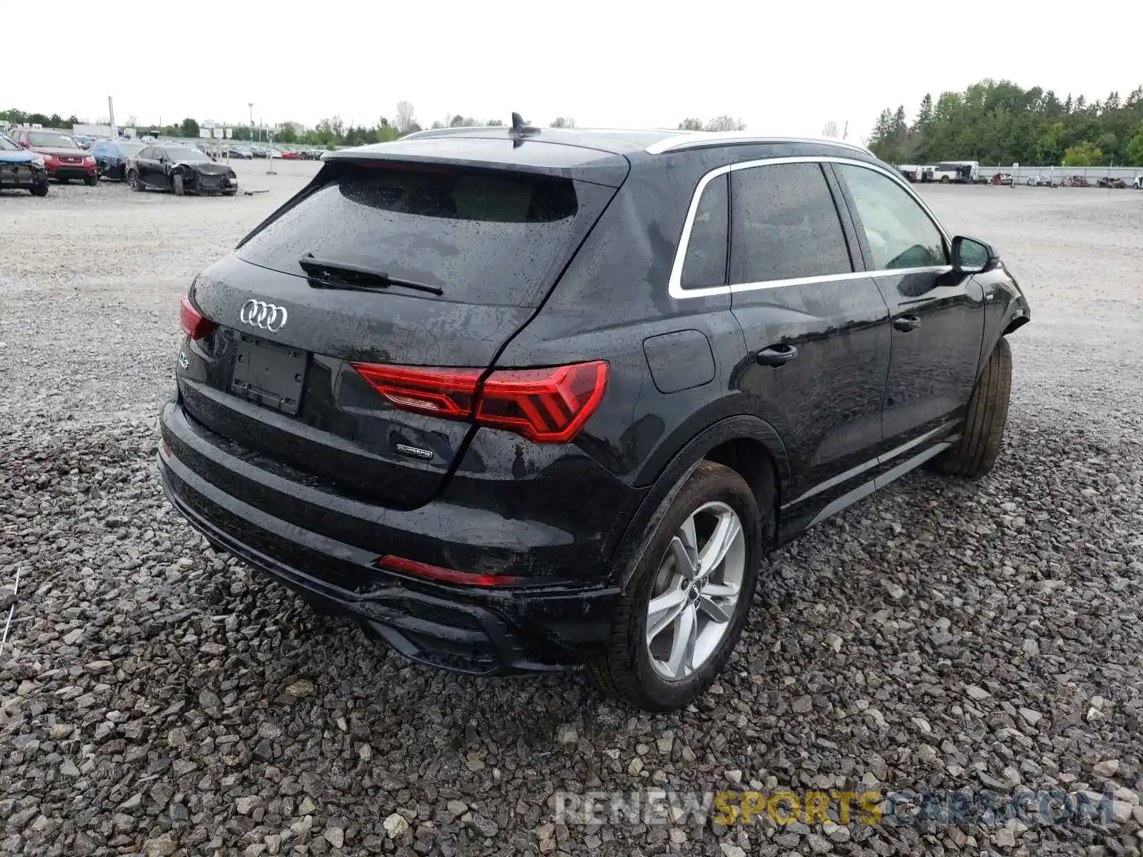 4 Фотография поврежденного автомобиля WA1EECF34M1005285 AUDI Q3 2021