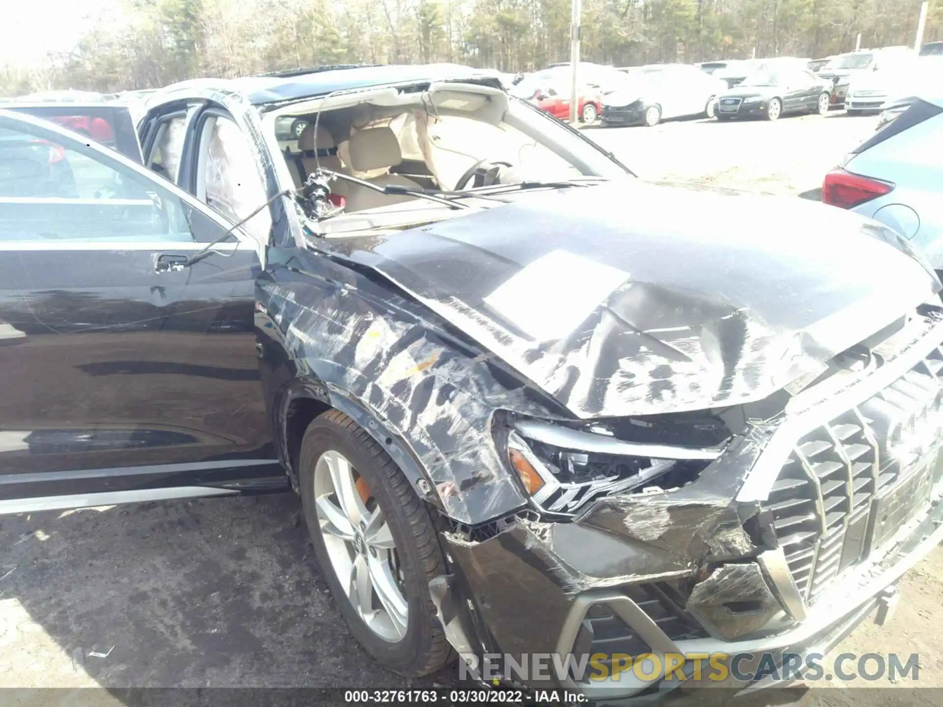 6 Photograph of a damaged car WA1EECF34M1012544 AUDI Q3 2021