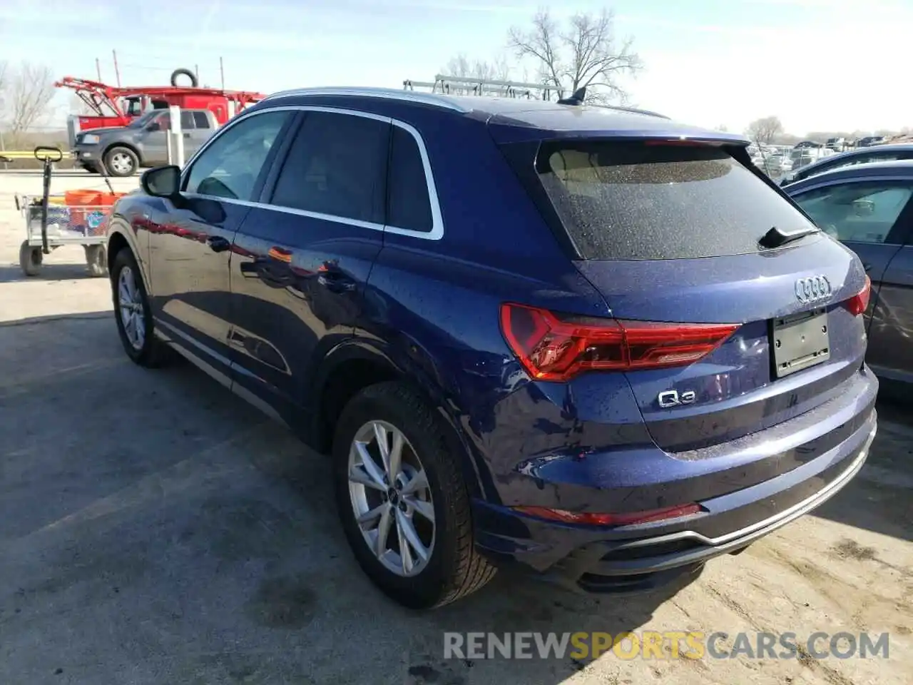 3 Фотография поврежденного автомобиля WA1EECF34M1024872 AUDI Q3 2021