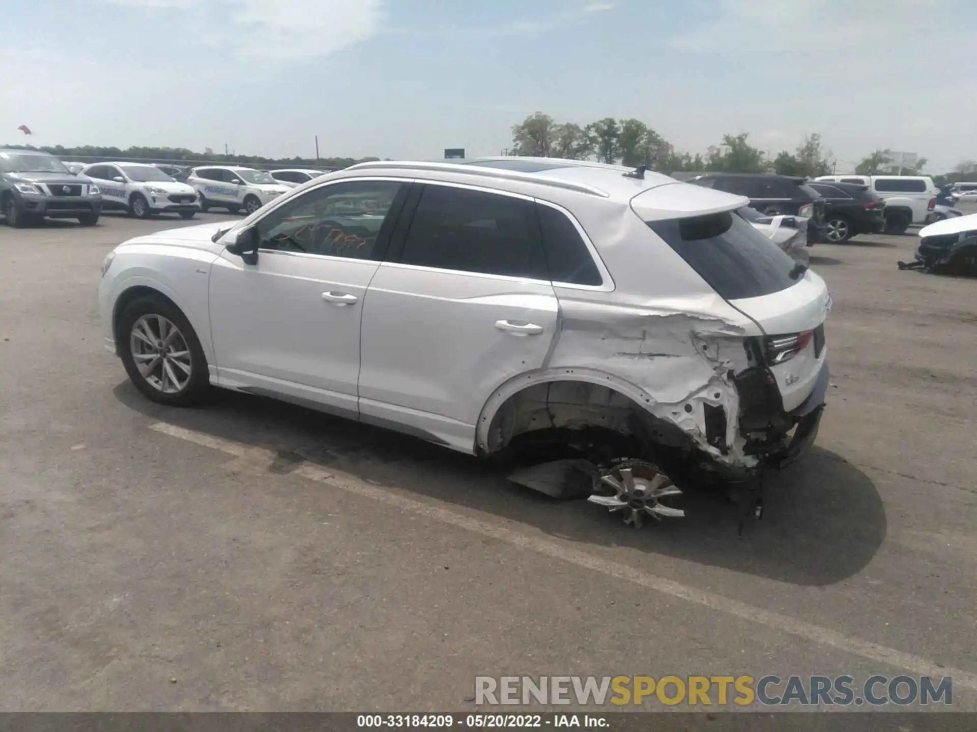 6 Photograph of a damaged car WA1EECF34M1071996 AUDI Q3 2021