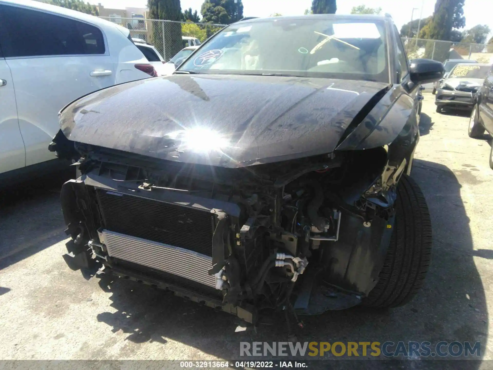 6 Photograph of a damaged car WA1EECF34M1108920 AUDI Q3 2021