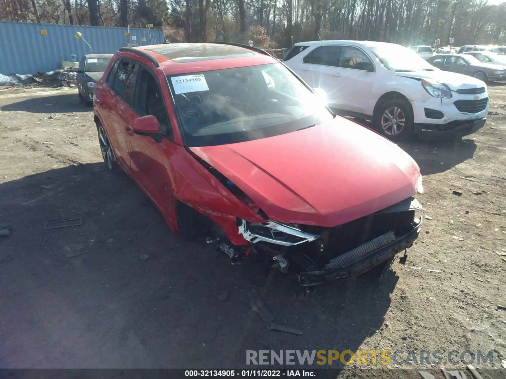 6 Photograph of a damaged car WA1EECF34M1114359 AUDI Q3 2021