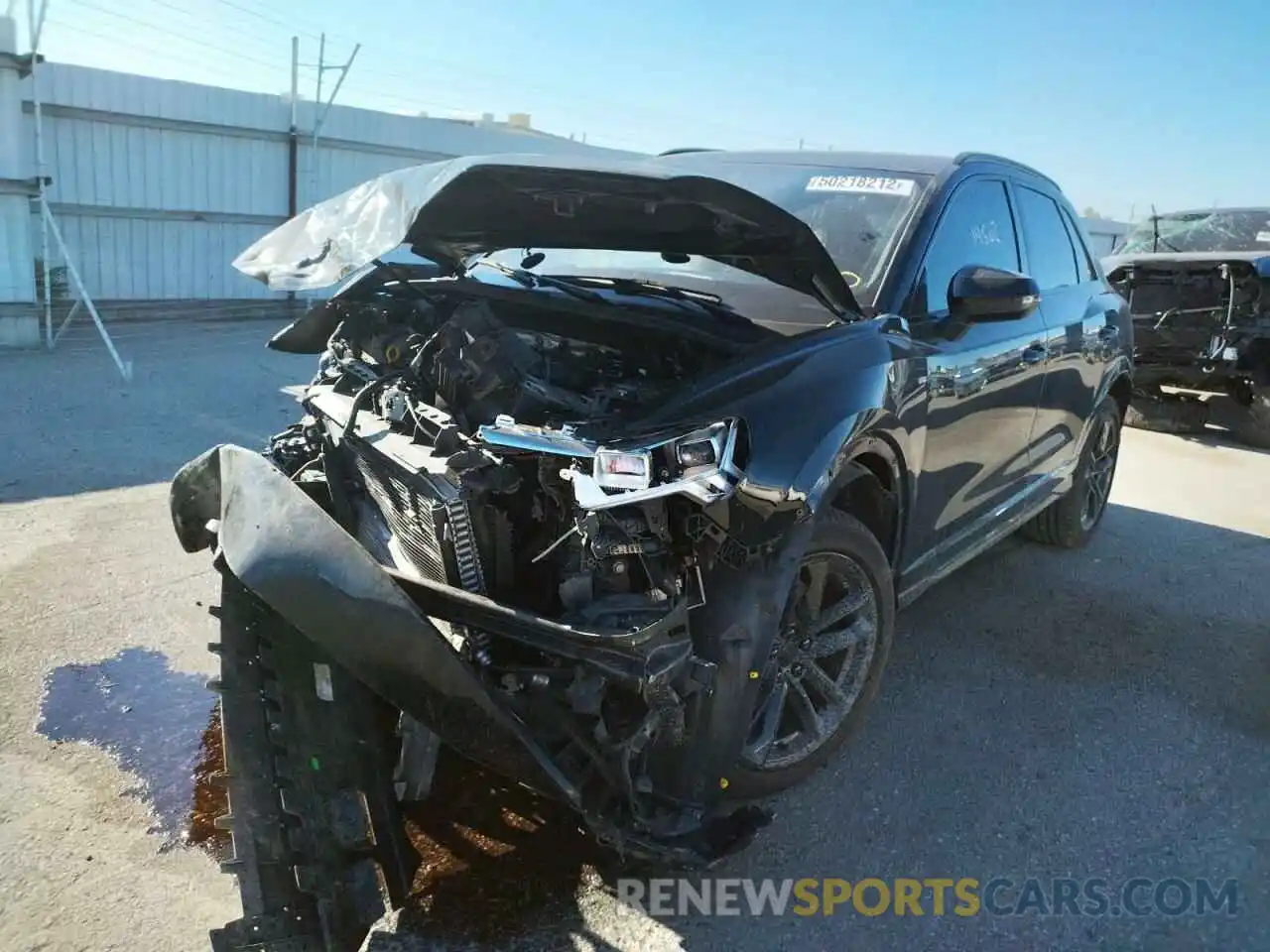 2 Photograph of a damaged car WA1EECF34M1118251 AUDI Q3 2021