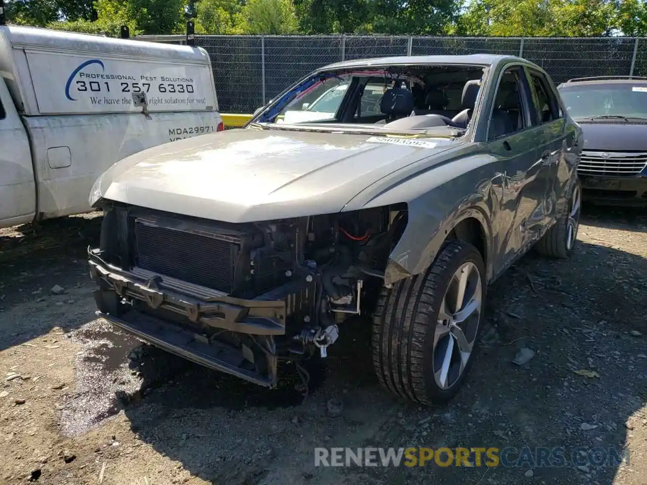 2 Photograph of a damaged car WA1EECF35M1005201 AUDI Q3 2021