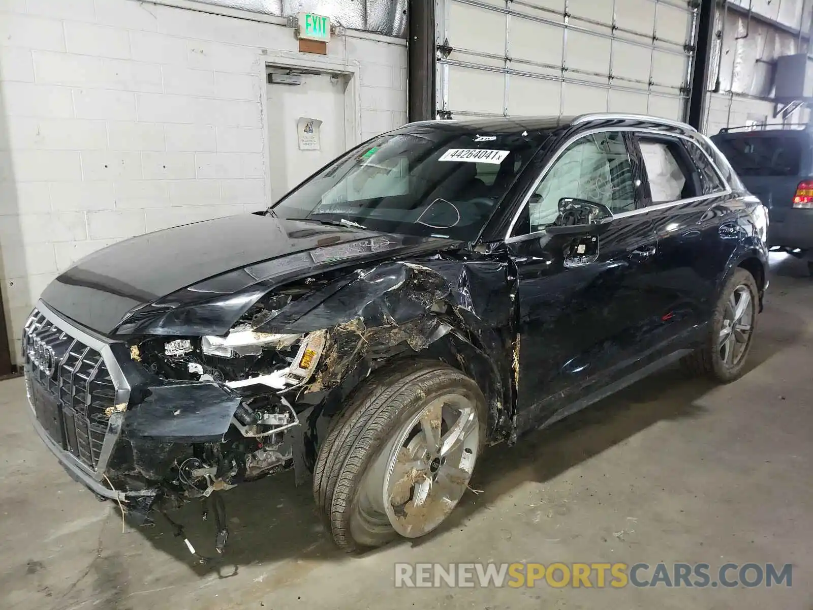 2 Photograph of a damaged car WA1EECF35M1043429 AUDI Q3 2021